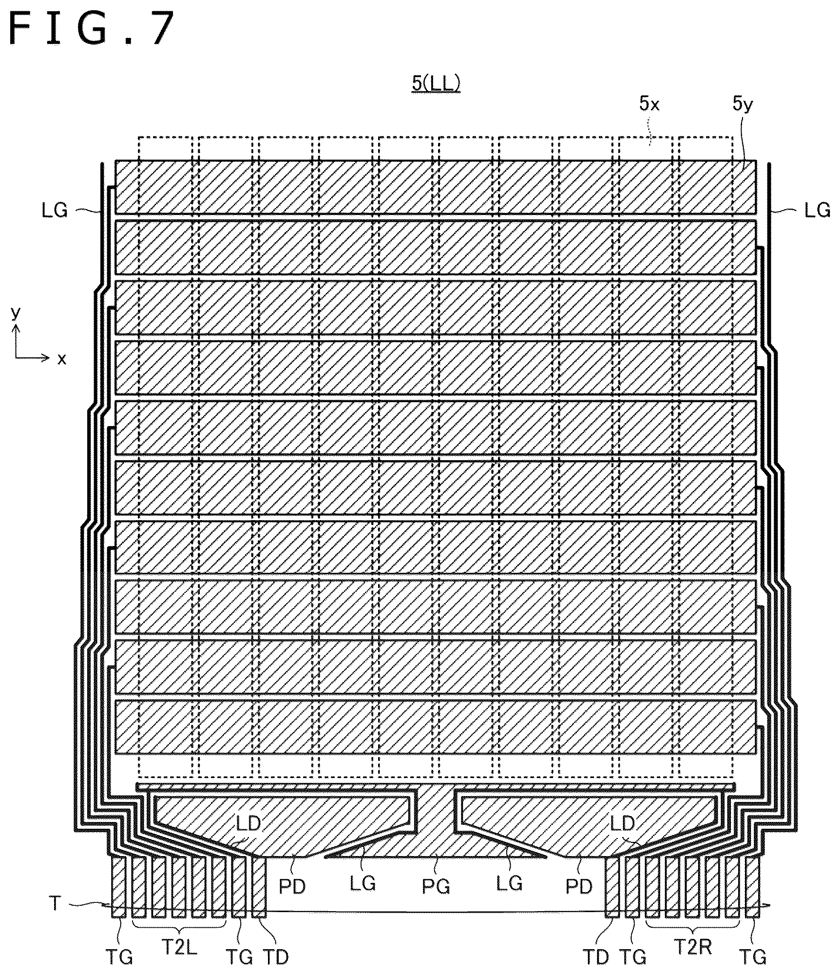 Patent US12541258 Figure 7 – Sensor for detecting pen signal transmitted from pen