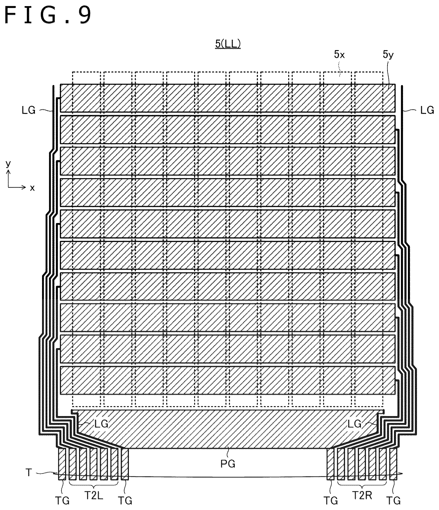 Patent US12541258 Figure 9 – Sensor for detecting pen signal transmitted from pen