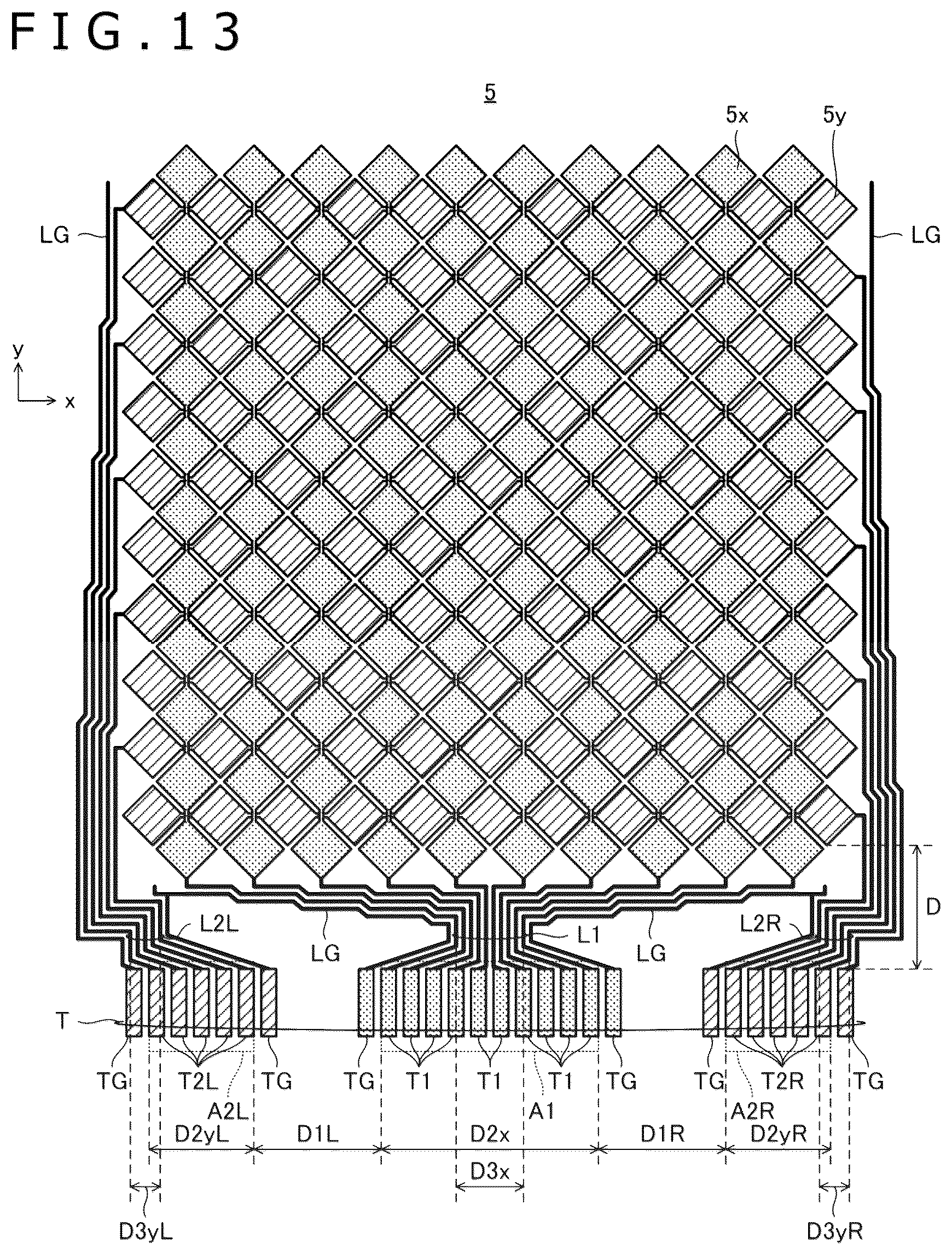 Patent US12541258 Figure 13 – Sensor for detecting pen signal transmitted from pen