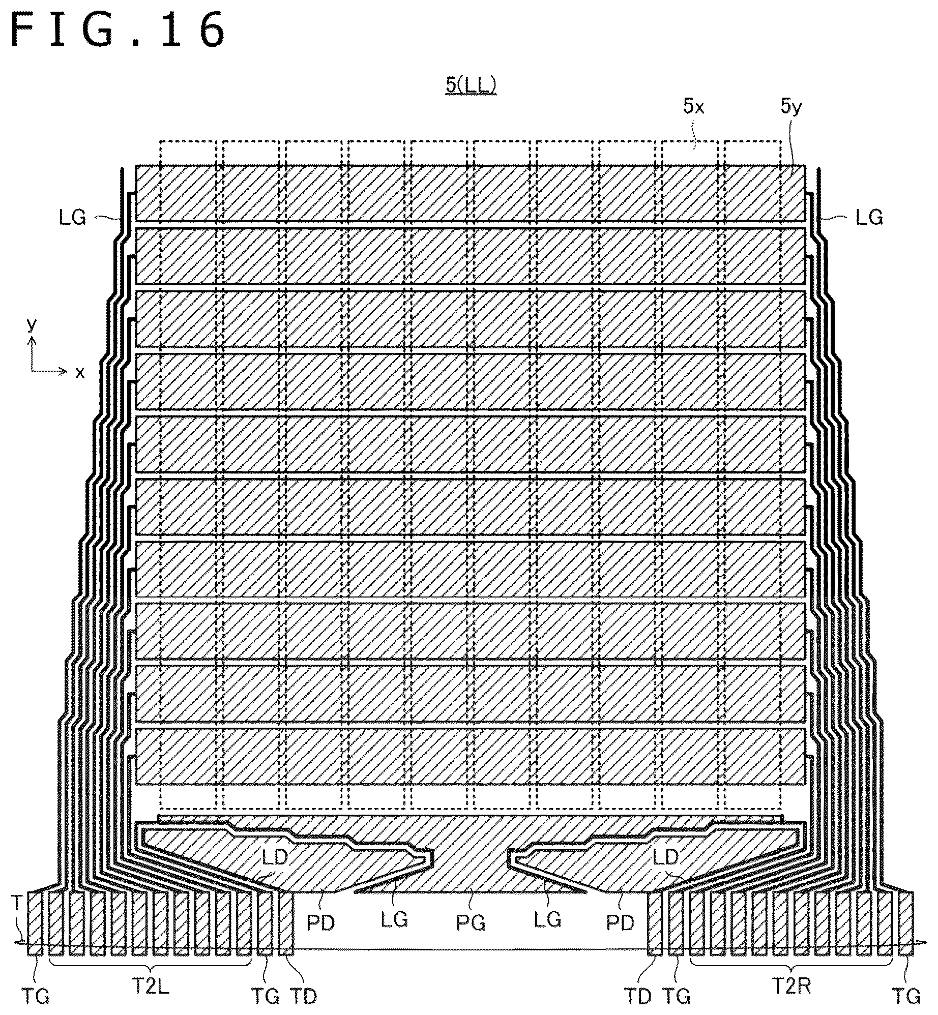 Patent US12541258 Figure 16 – Sensor for detecting pen signal transmitted from pen
