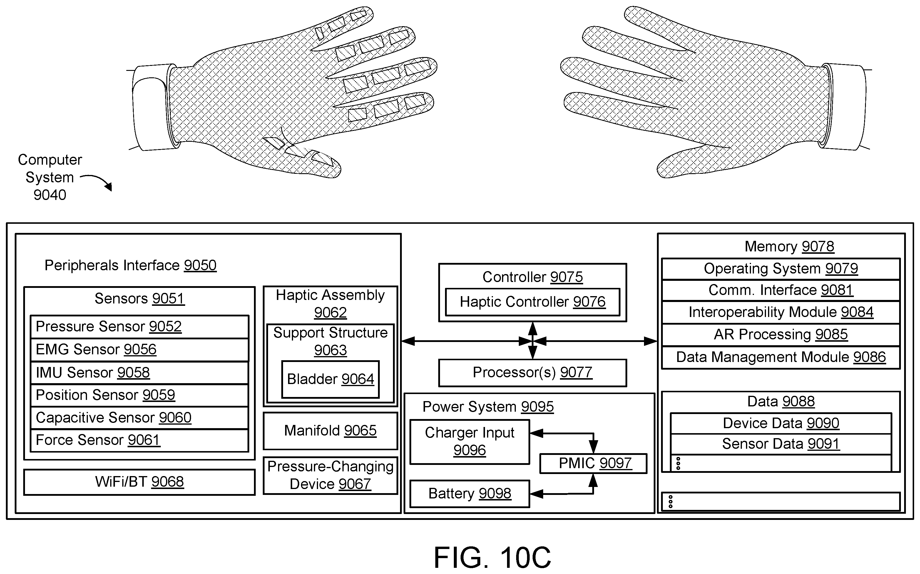 Patent US12541259 Figure 20 – Ground tracking through current compensation for biosensing systems