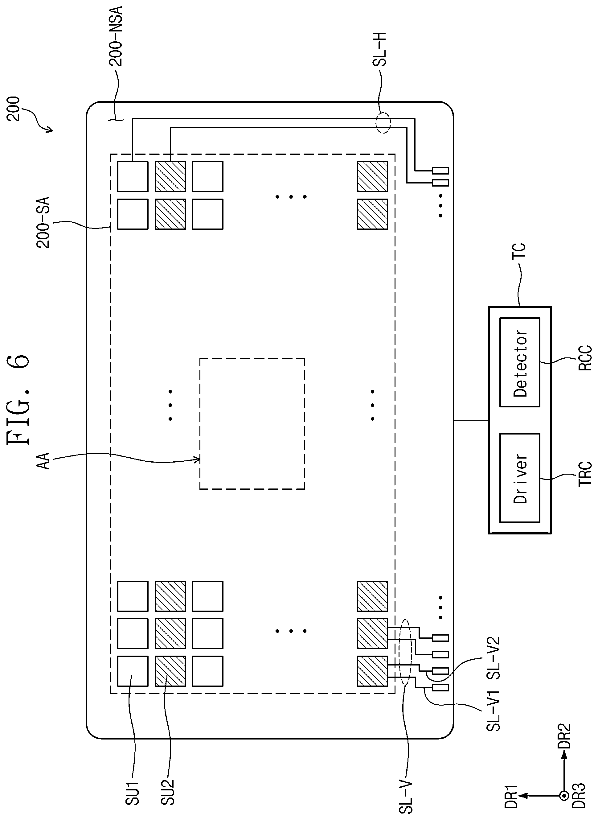 Patent US12541262 Figure 6 – Display device and electronic apparatus