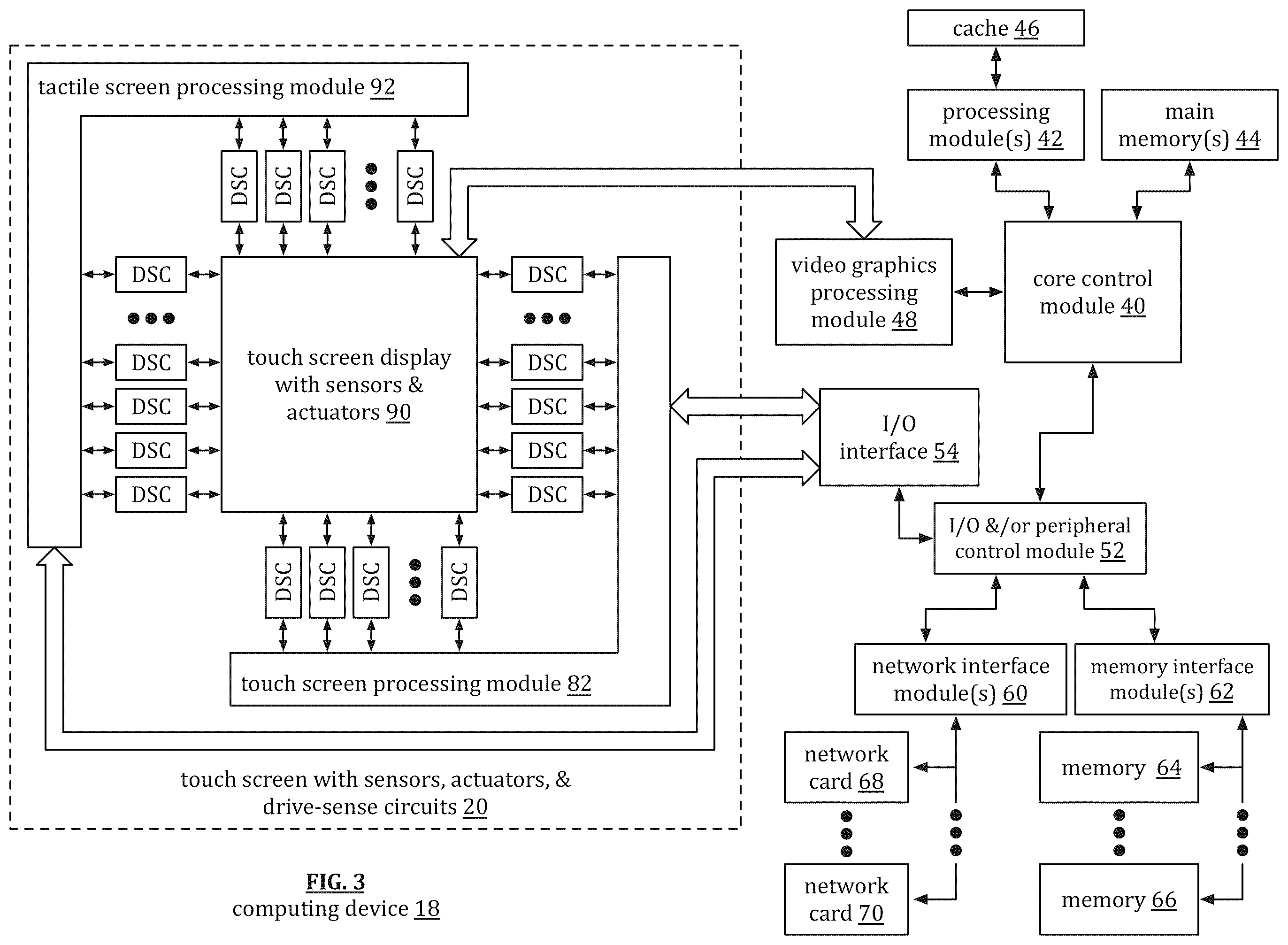 Patent US12541267 Figure 3 – Touch sensor noise prediction and cancellation
