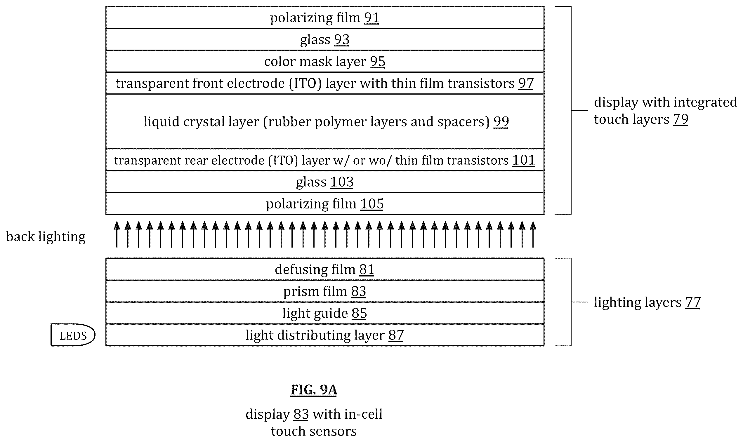 Patent US12541267 Figure 8 – Touch sensor noise prediction and cancellation