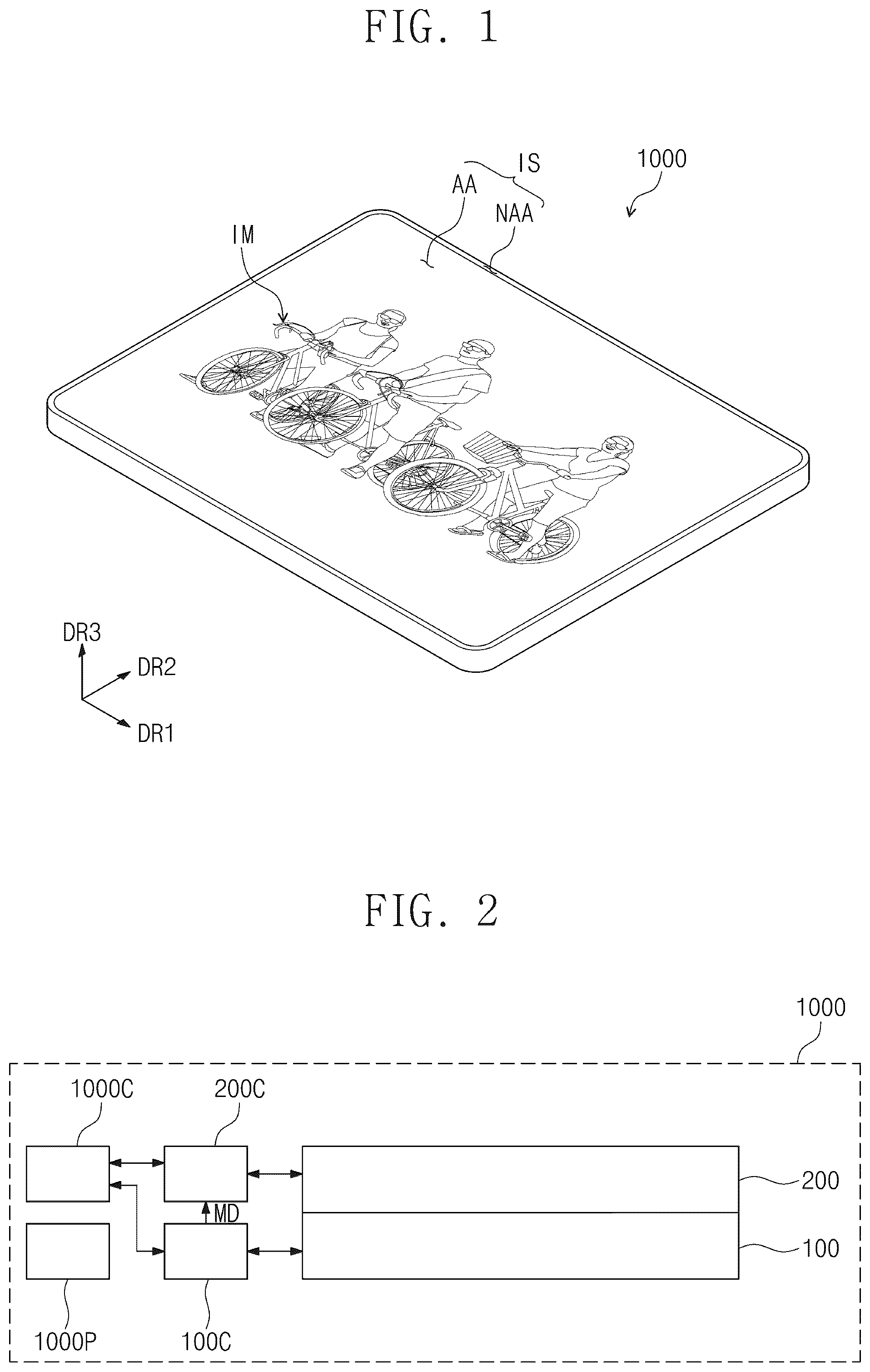 Patent US12541268 — Electronic device and method of testing electronic device — Figure 1