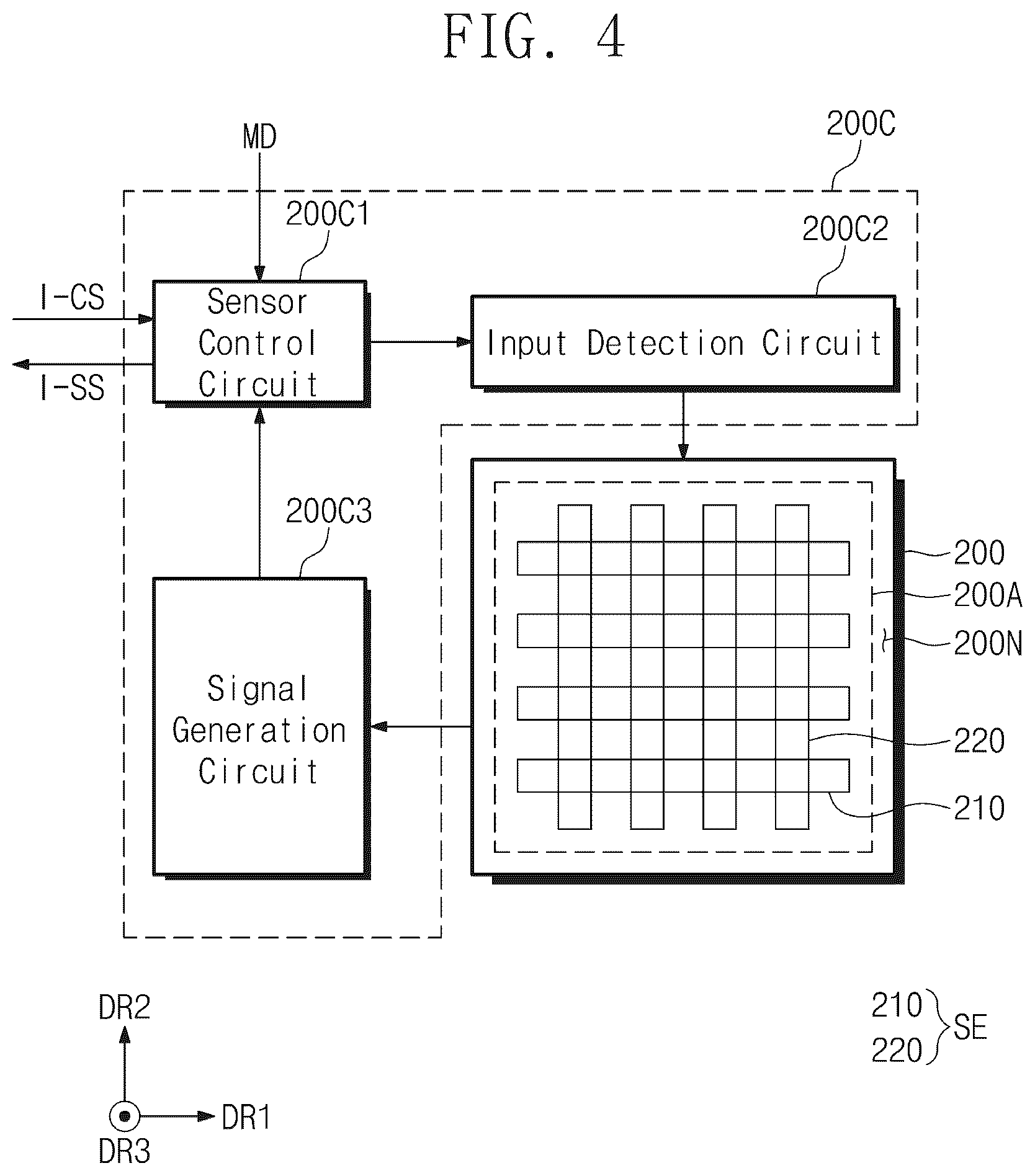 Patent US12541268 Figure 3 – Electronic device and method of testing electronic device