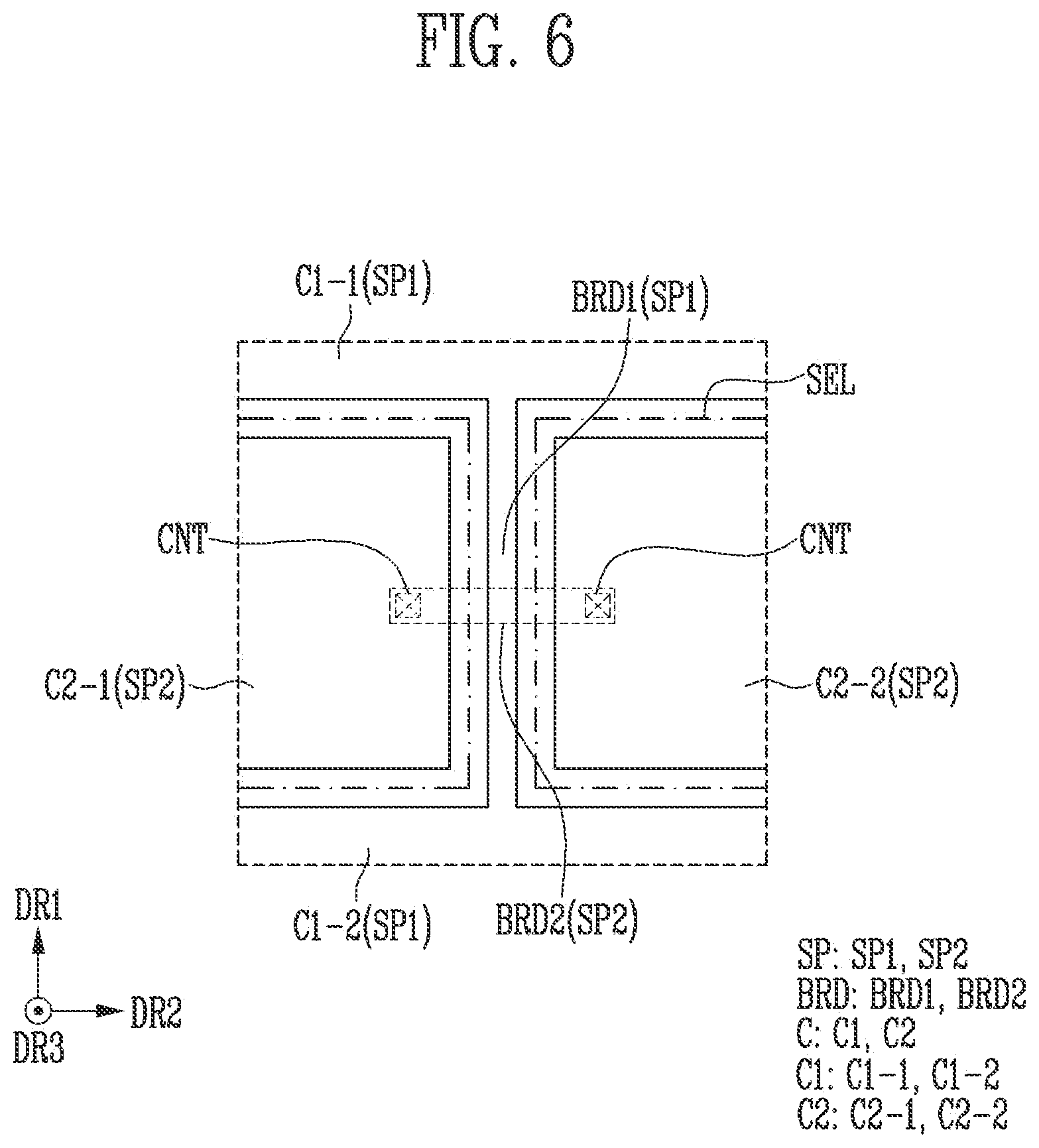 Patent US12541270 Figure 4 – Display device comprising touch sensor
