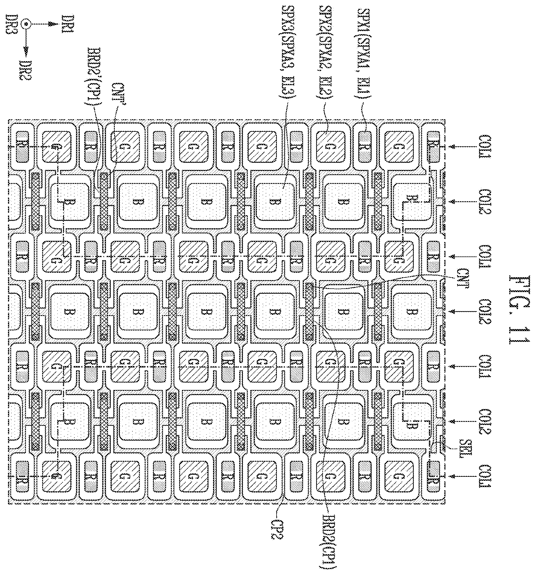 Patent US12541270 Figure 9 – Display device comprising touch sensor