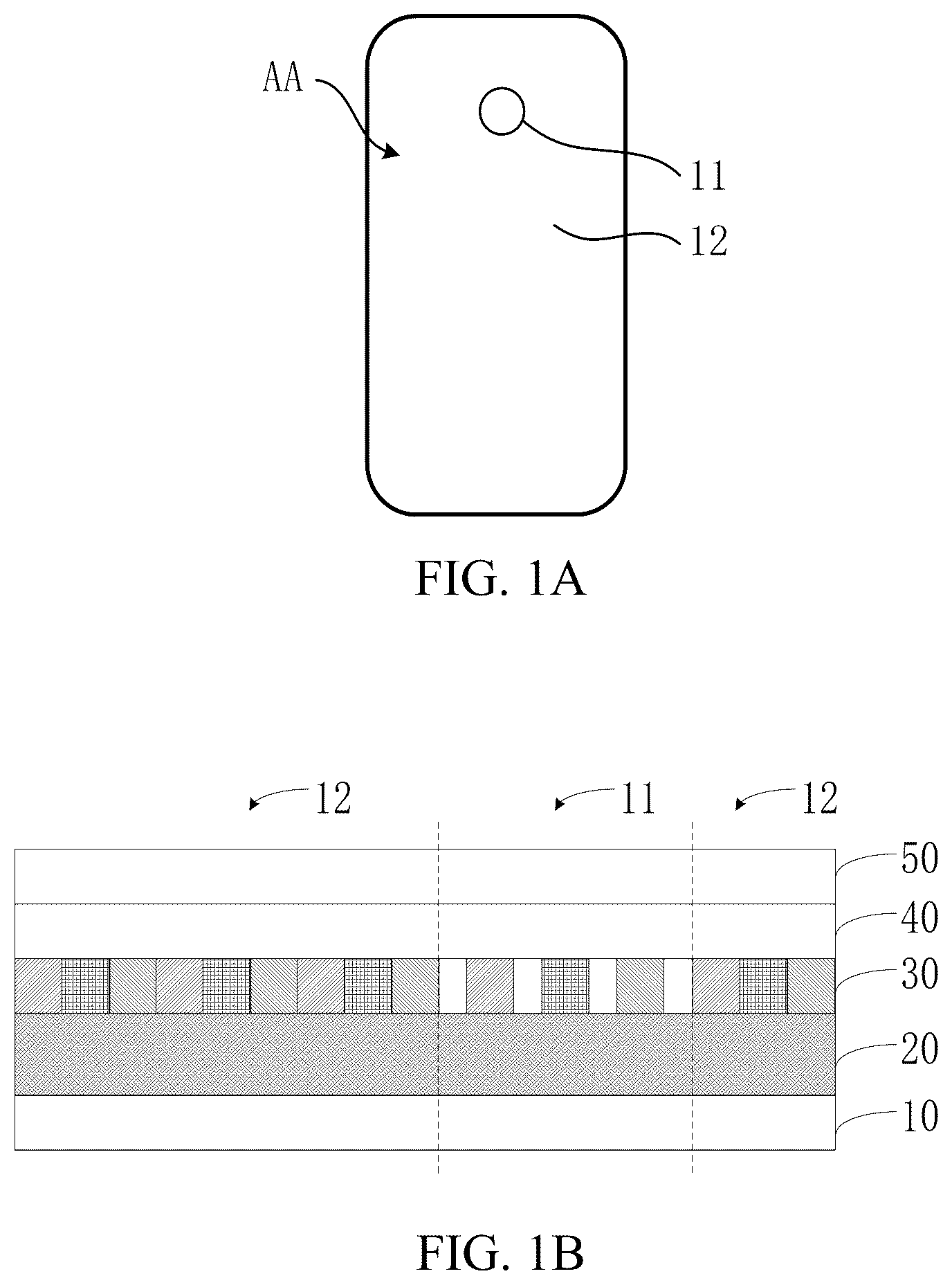 Patent US12541271 — Touch display device — Figure 1