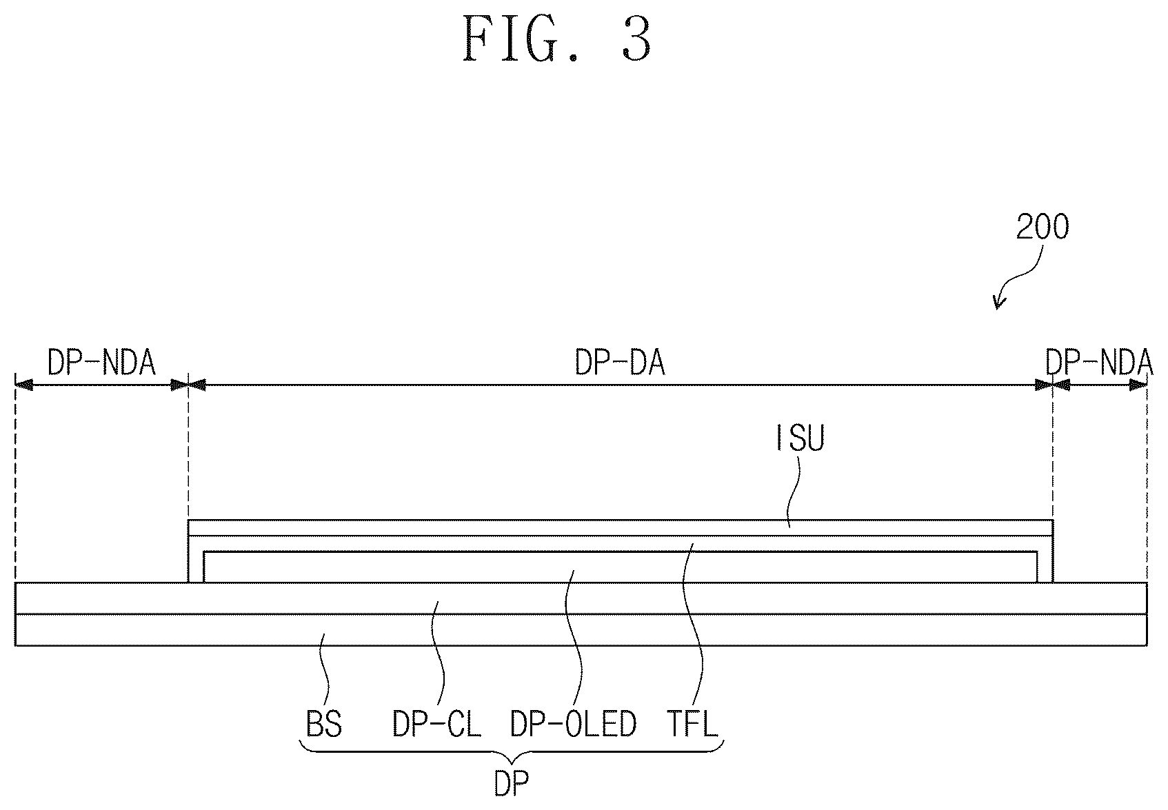 Patent US12541272 Figure 3 – Input sensing unit and display device having the same