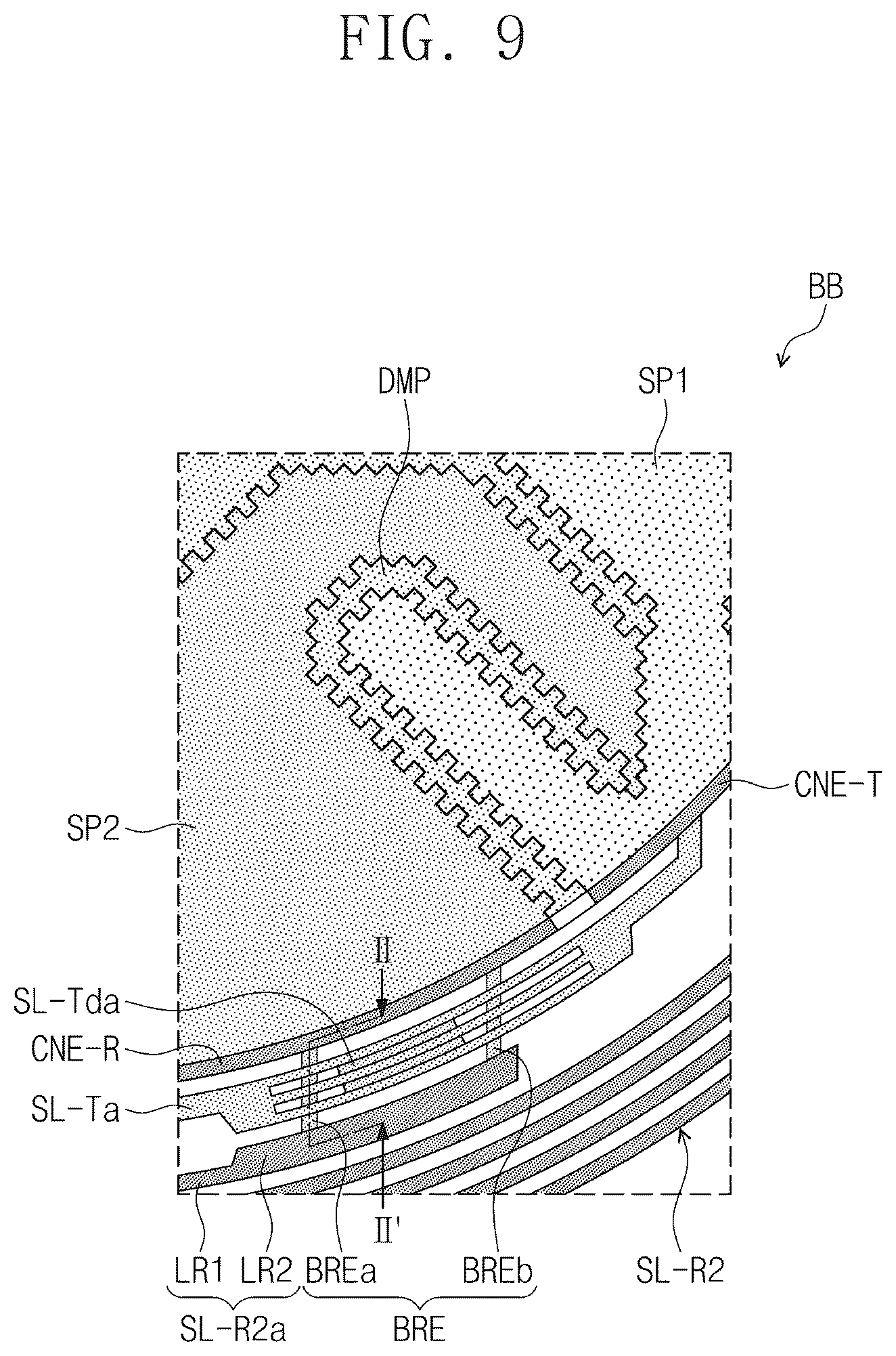 Patent US12541272 Figure 13 – Input sensing unit and display device having the same