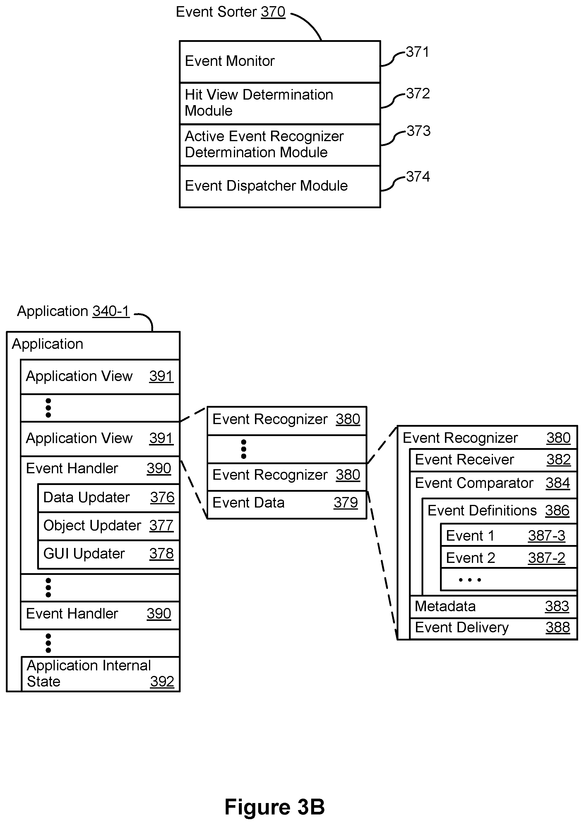 Patent US12541277 Figure 5 – Systems and methods for interacting with multiple applications on an electronic device