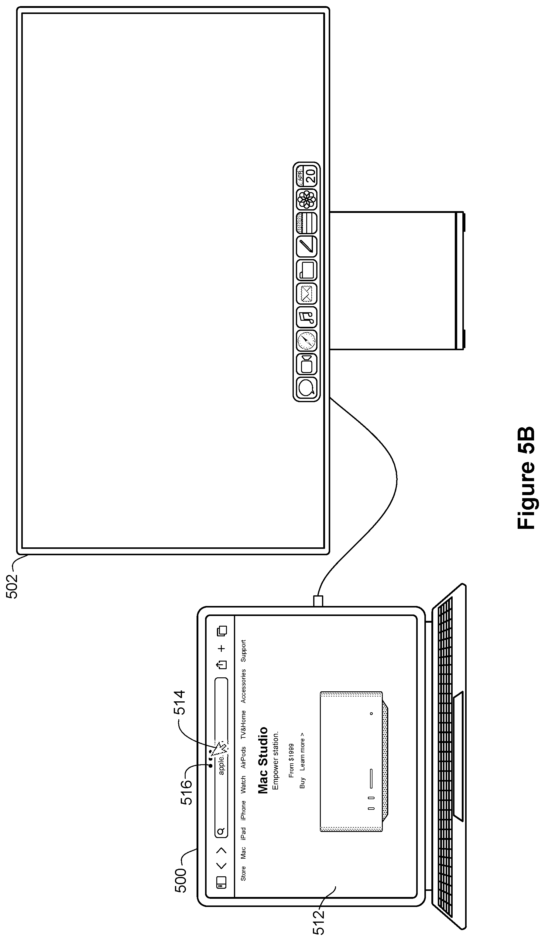 Patent US12541277 Figure 9 – Systems and methods for interacting with multiple applications on an electronic device