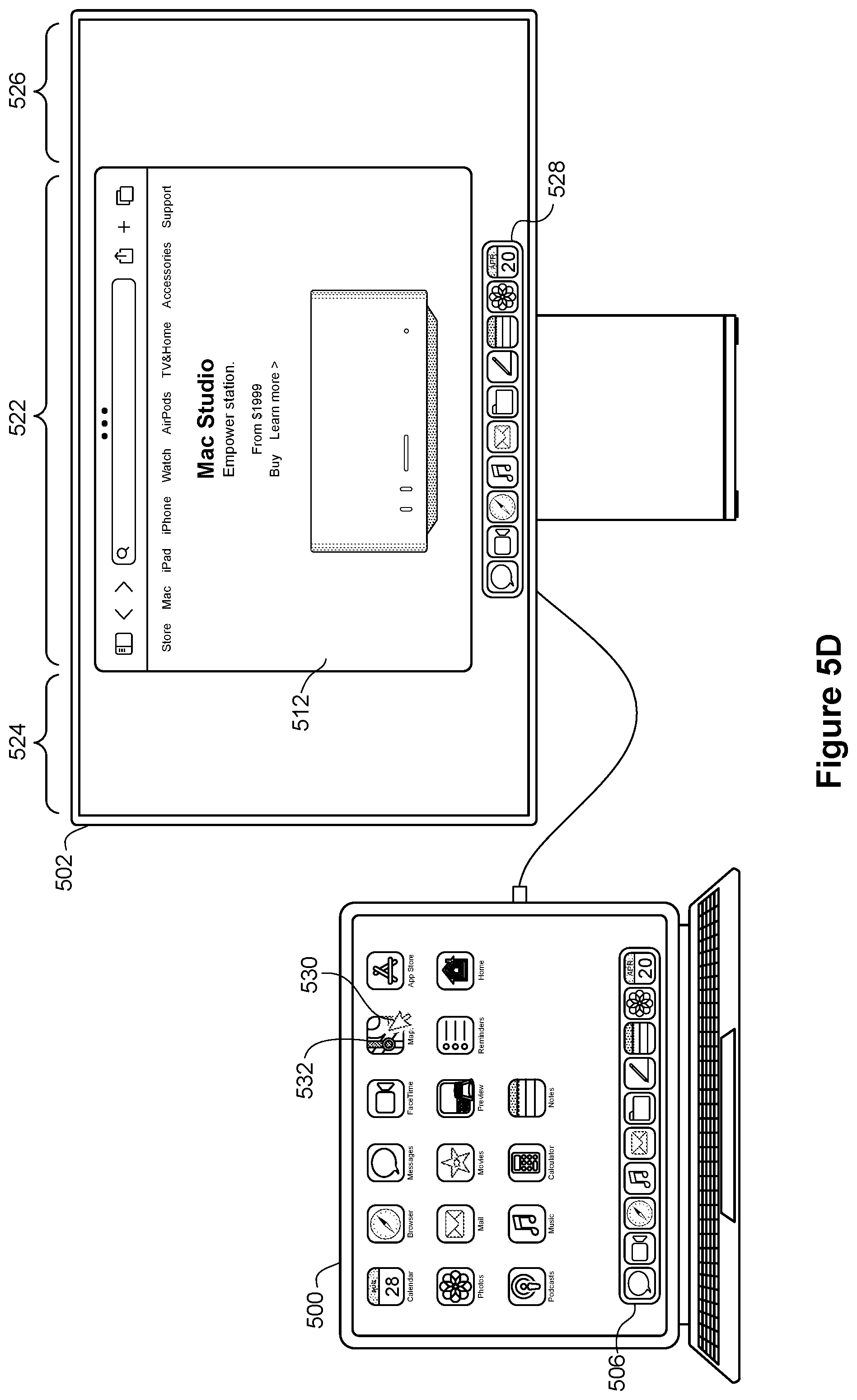Patent US12541277 Figure 11 – Systems and methods for interacting with multiple applications on an electronic device