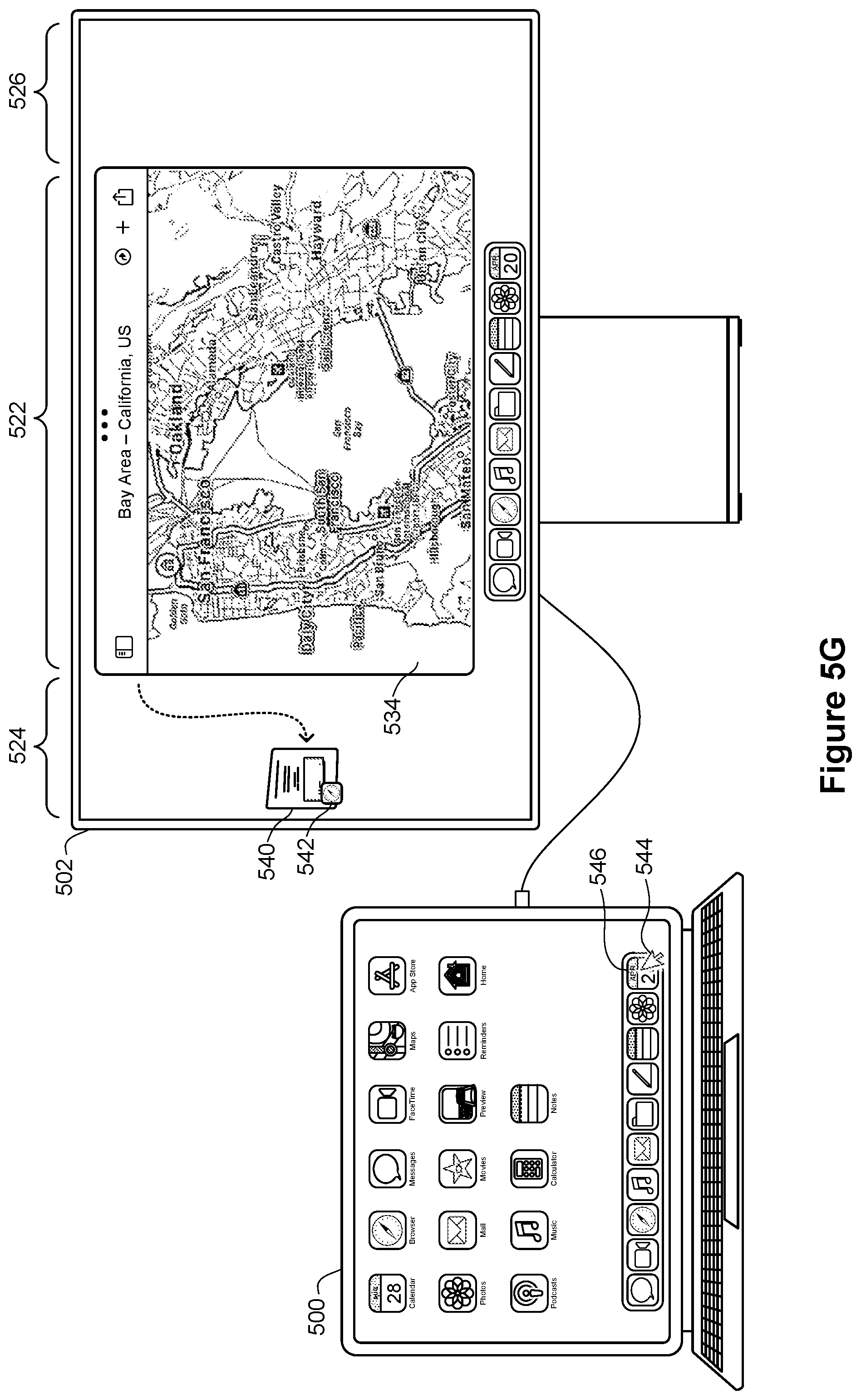 Patent US12541277 Figure 14 – Systems and methods for interacting with multiple applications on an electronic device