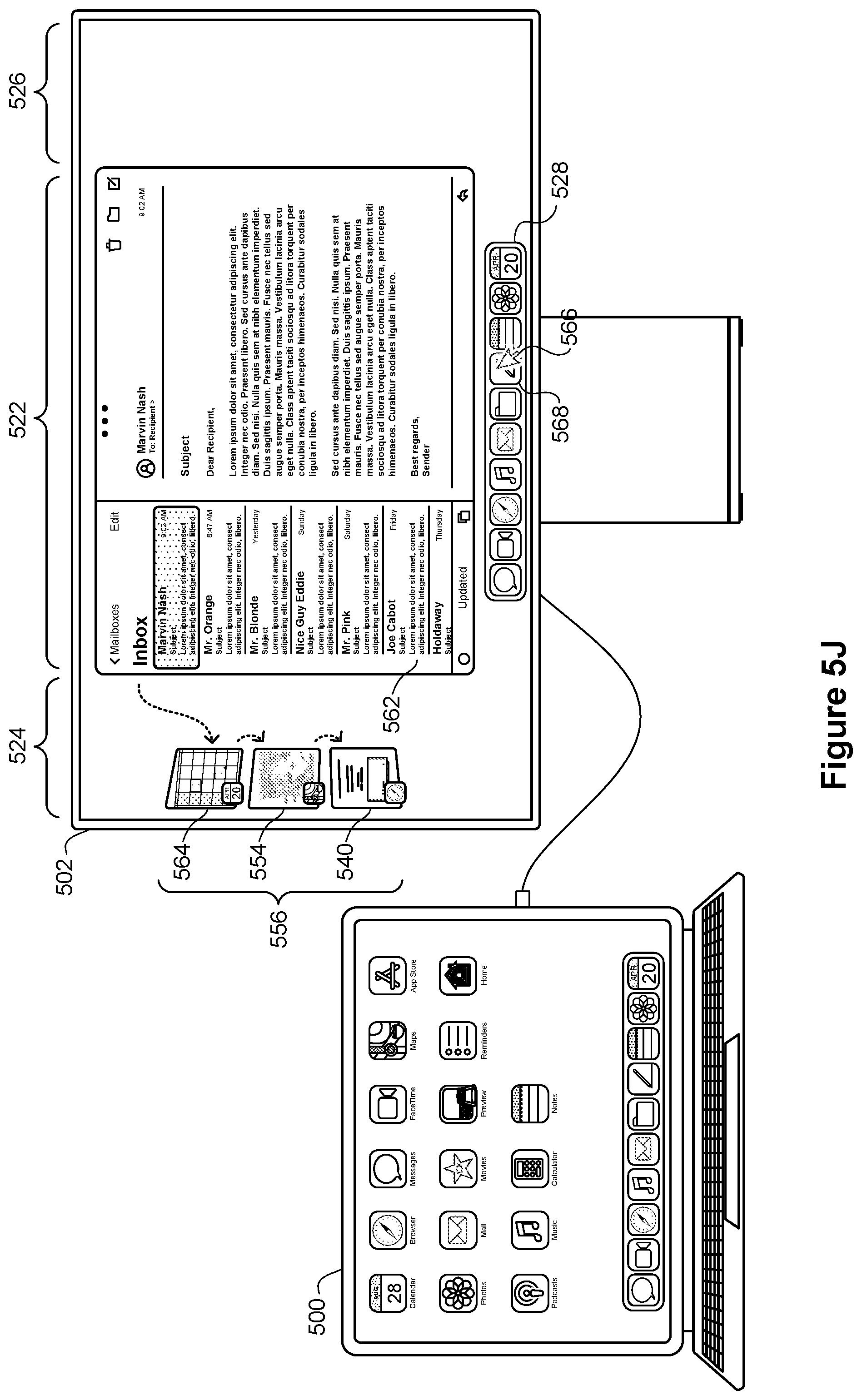 Patent US12541277 Figure 17 – Systems and methods for interacting with multiple applications on an electronic device