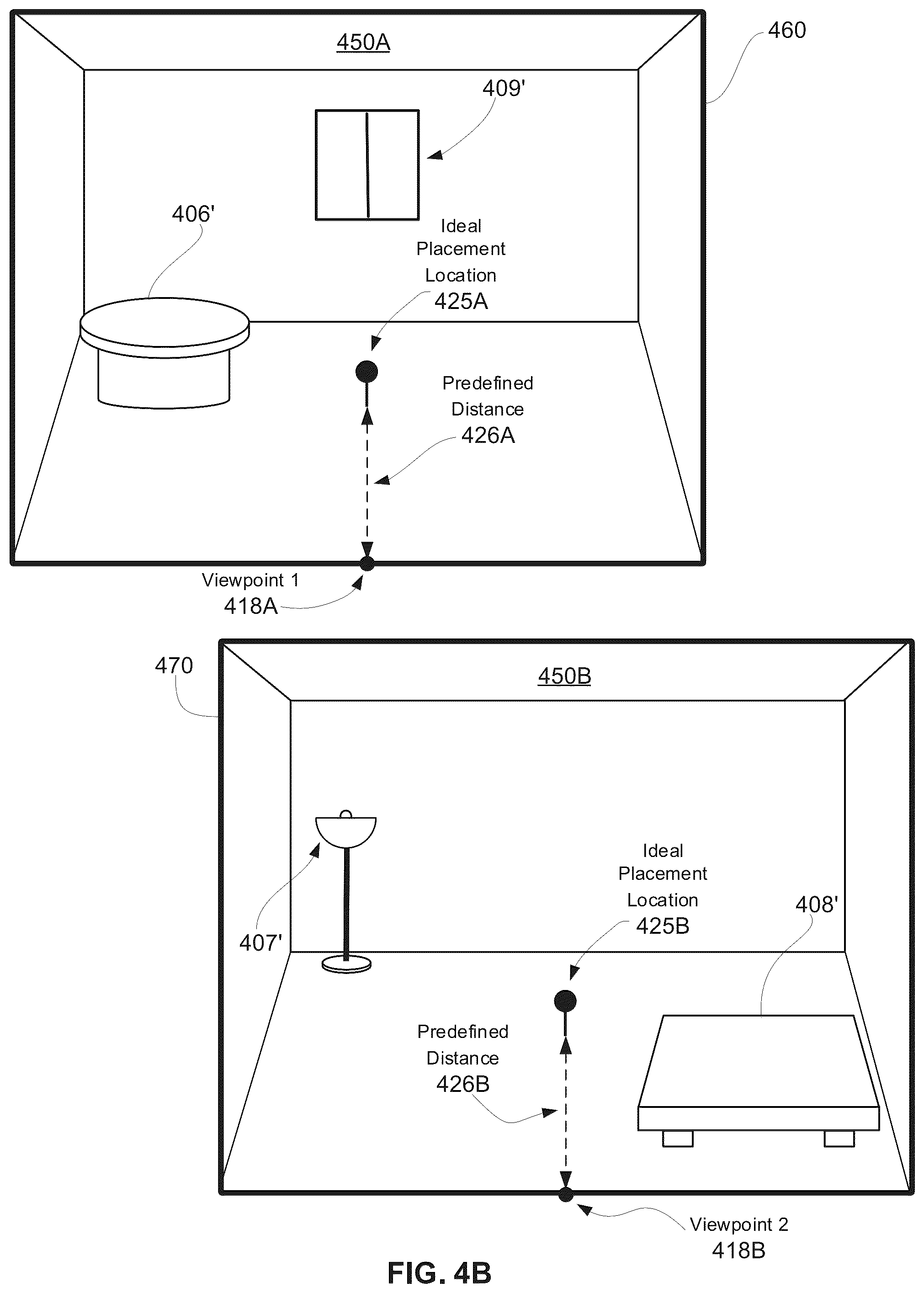 Patent US12541280 Figure 5 – System and method of three-dimensional placement and refinement in multi-user communication sessions