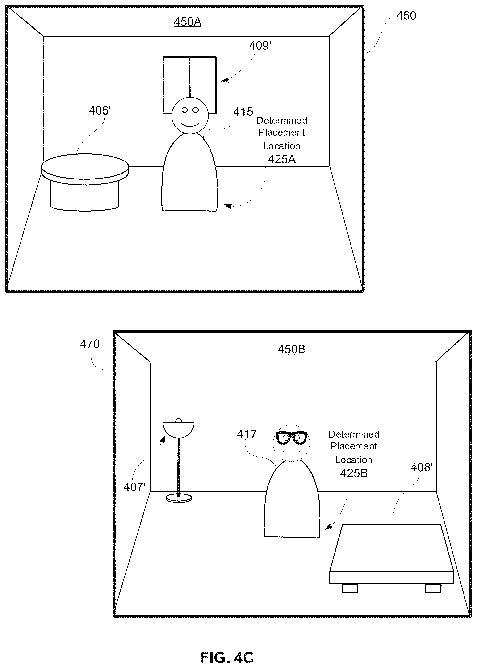 Patent US12541280 Figure 6 – System and method of three-dimensional placement and refinement in multi-user communication sessions