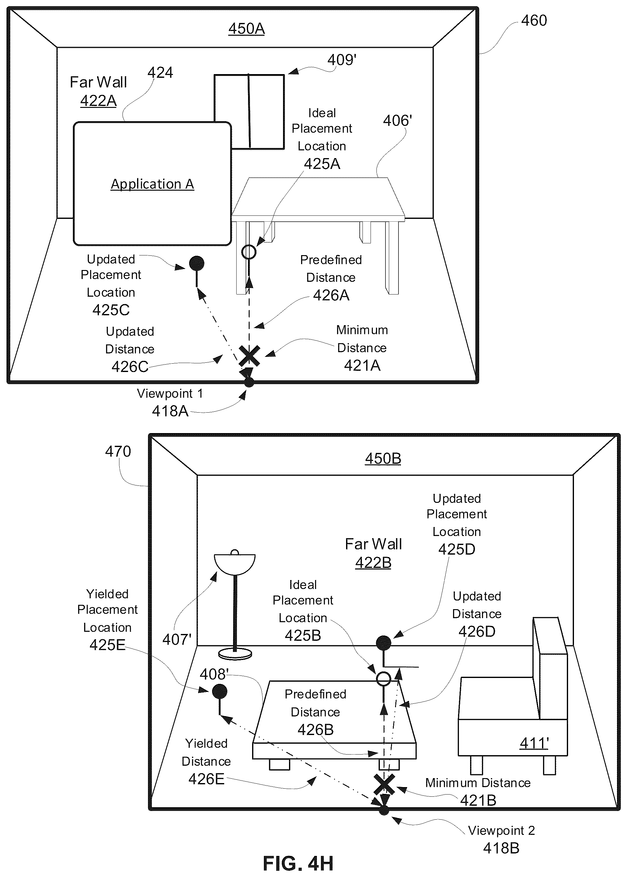 Patent US12541280 Figure 11 – System and method of three-dimensional placement and refinement in multi-user communication sessions