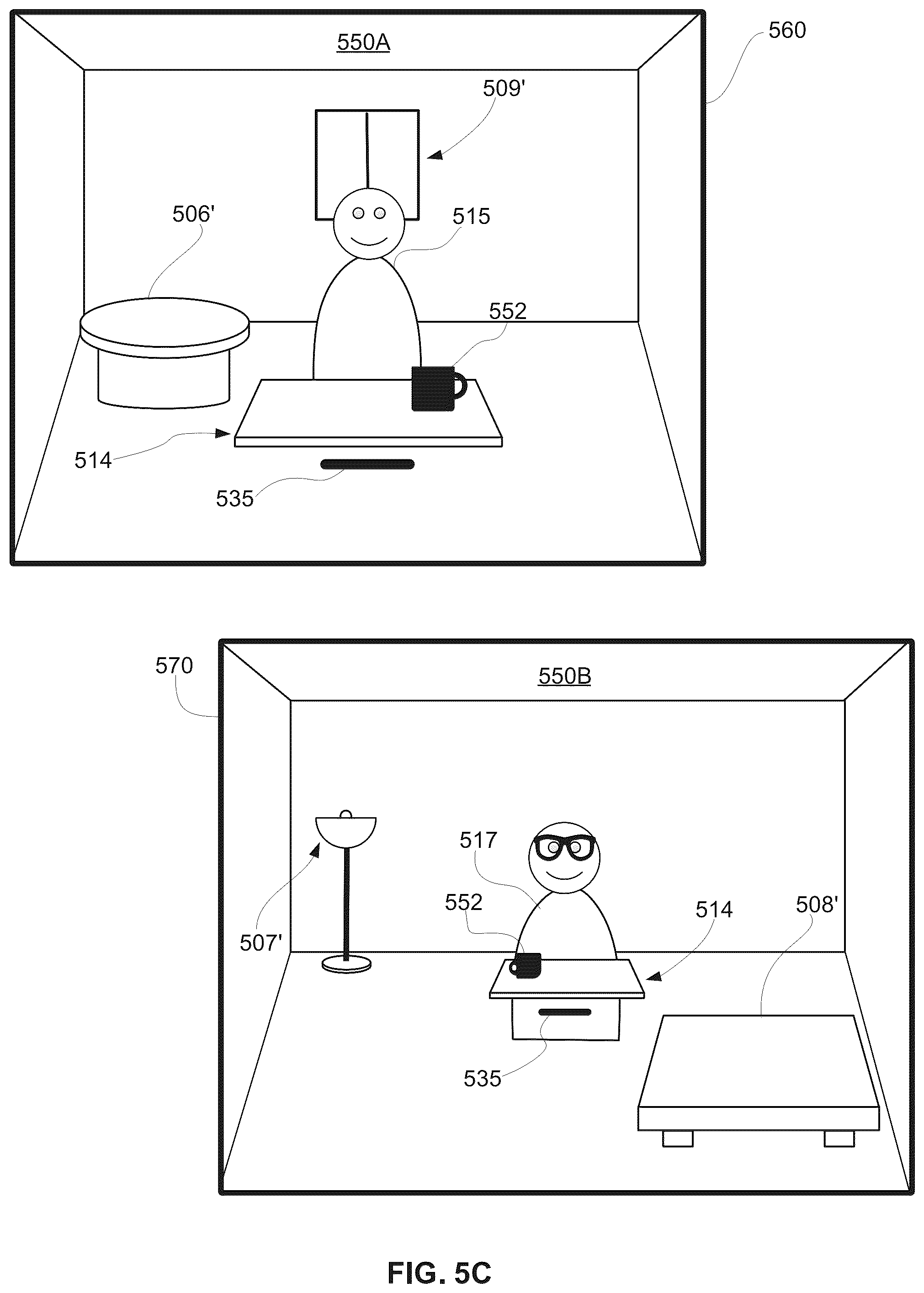 Patent US12541280 Figure 15 – System and method of three-dimensional placement and refinement in multi-user communication sessions