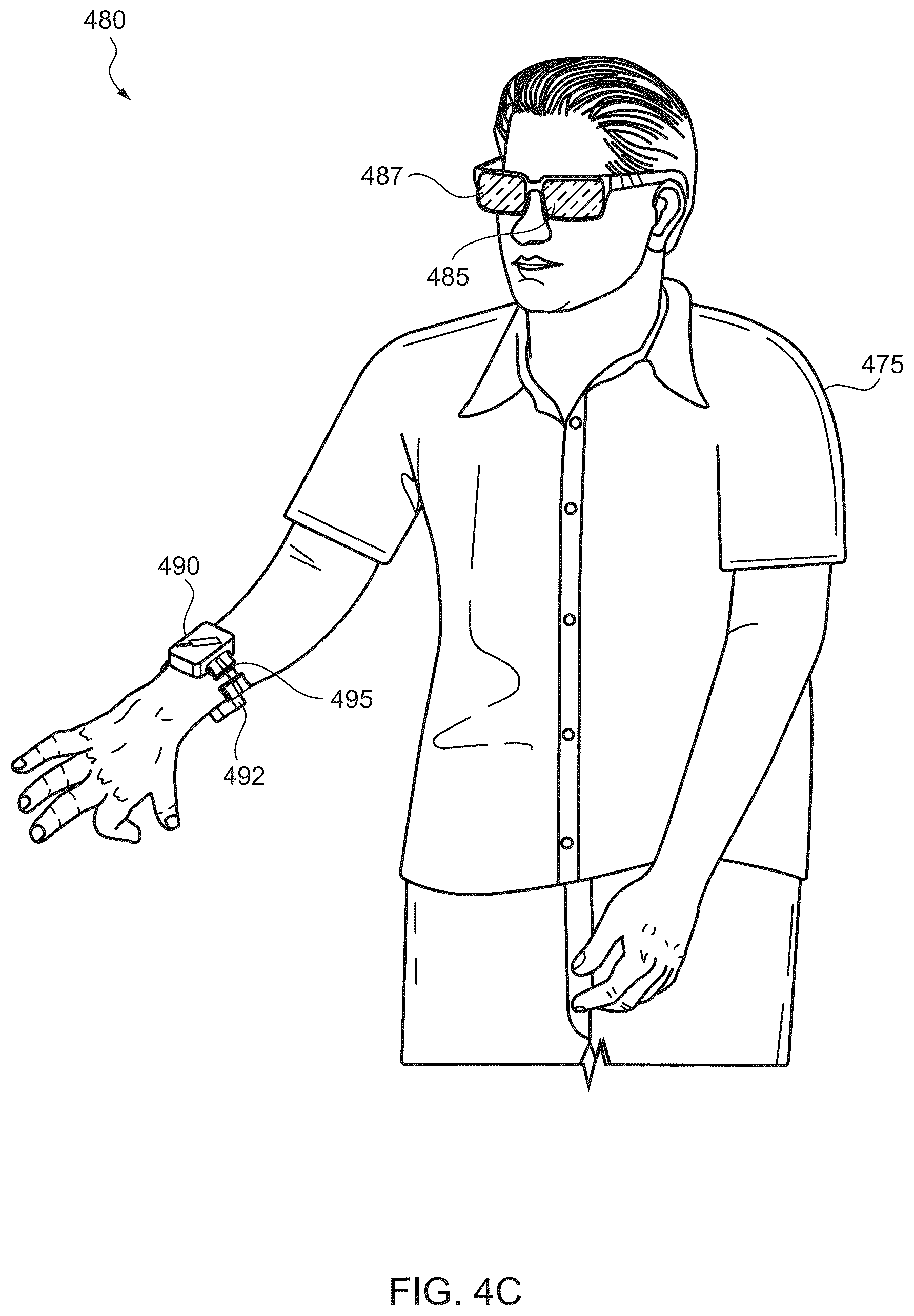 Patent US12541281 Figure 8 – Opportunistic adaptive tangible user interfaces for use in extended reality environments