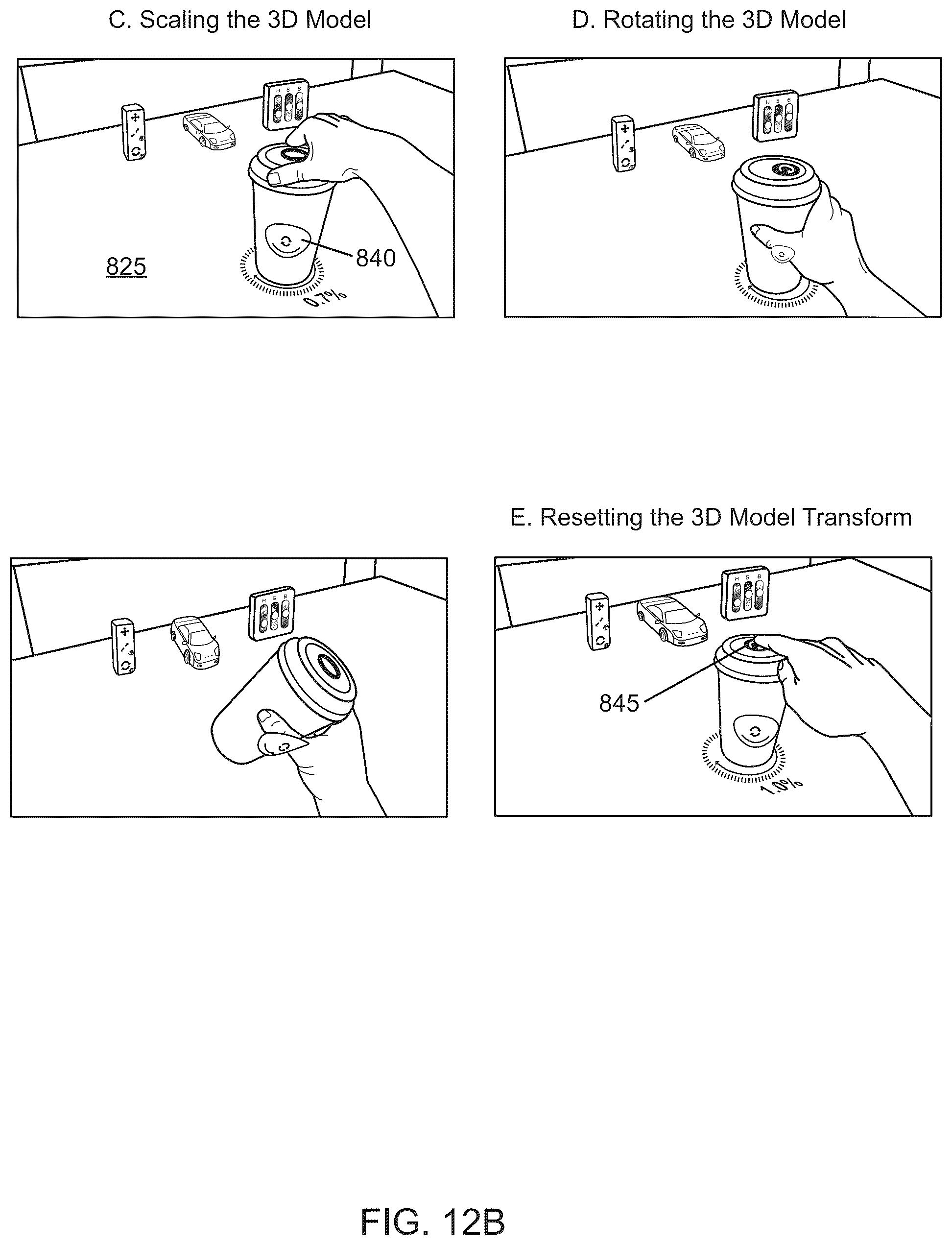 Patent US12541281 Figure 17 – Opportunistic adaptive tangible user interfaces for use in extended reality environments
