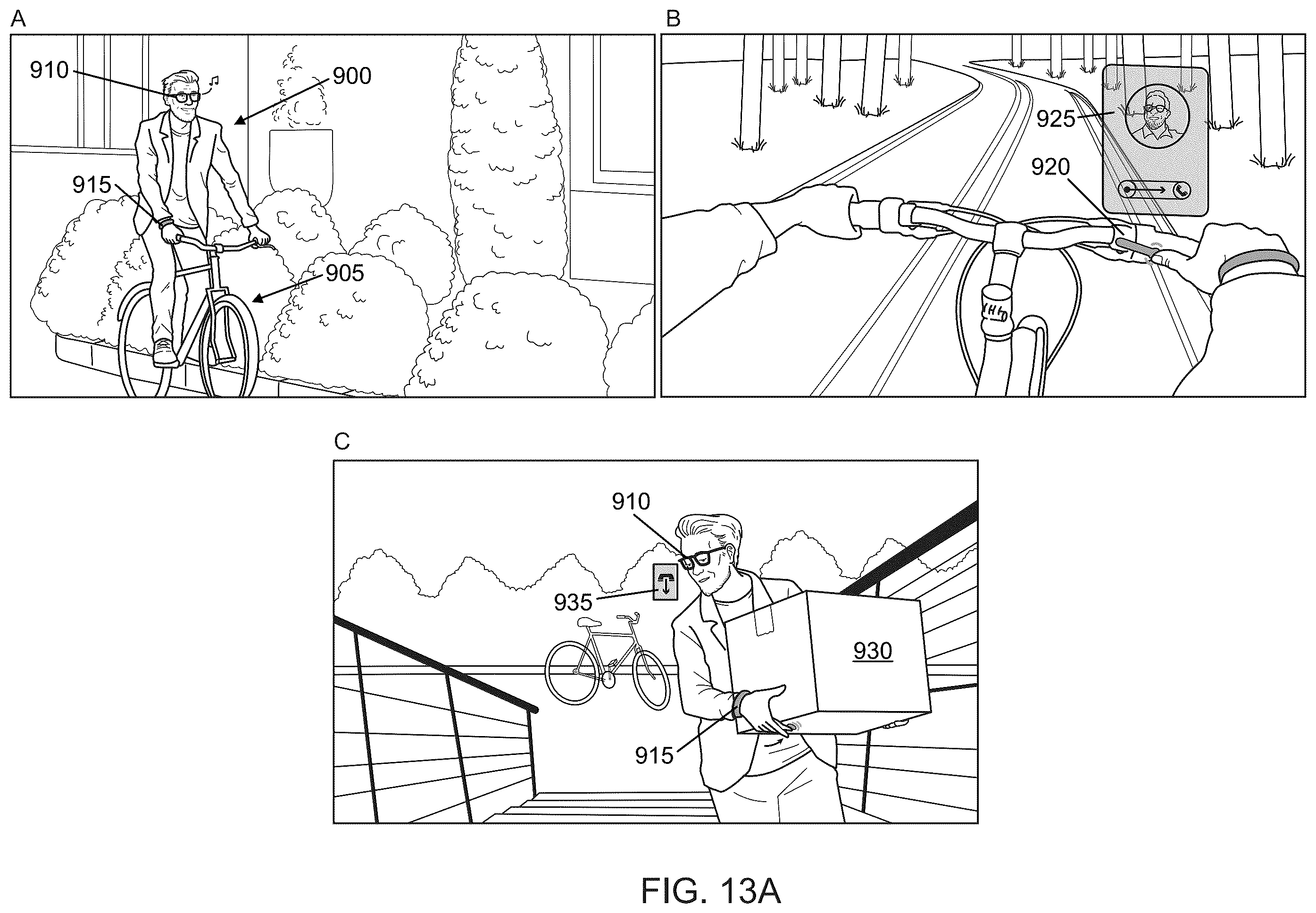 Patent US12541281 Figure 19 – Opportunistic adaptive tangible user interfaces for use in extended reality environments