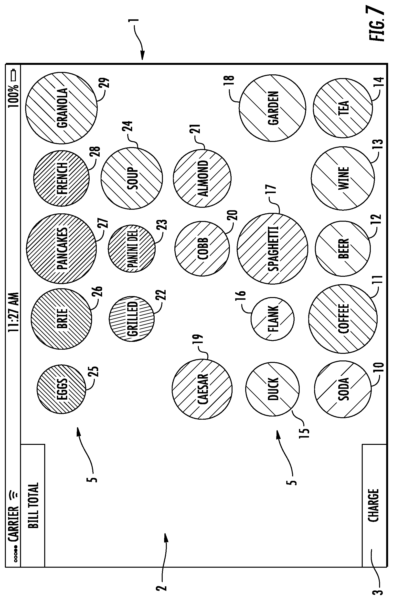 Patent US12541282 Figure 5 – Learning user interface