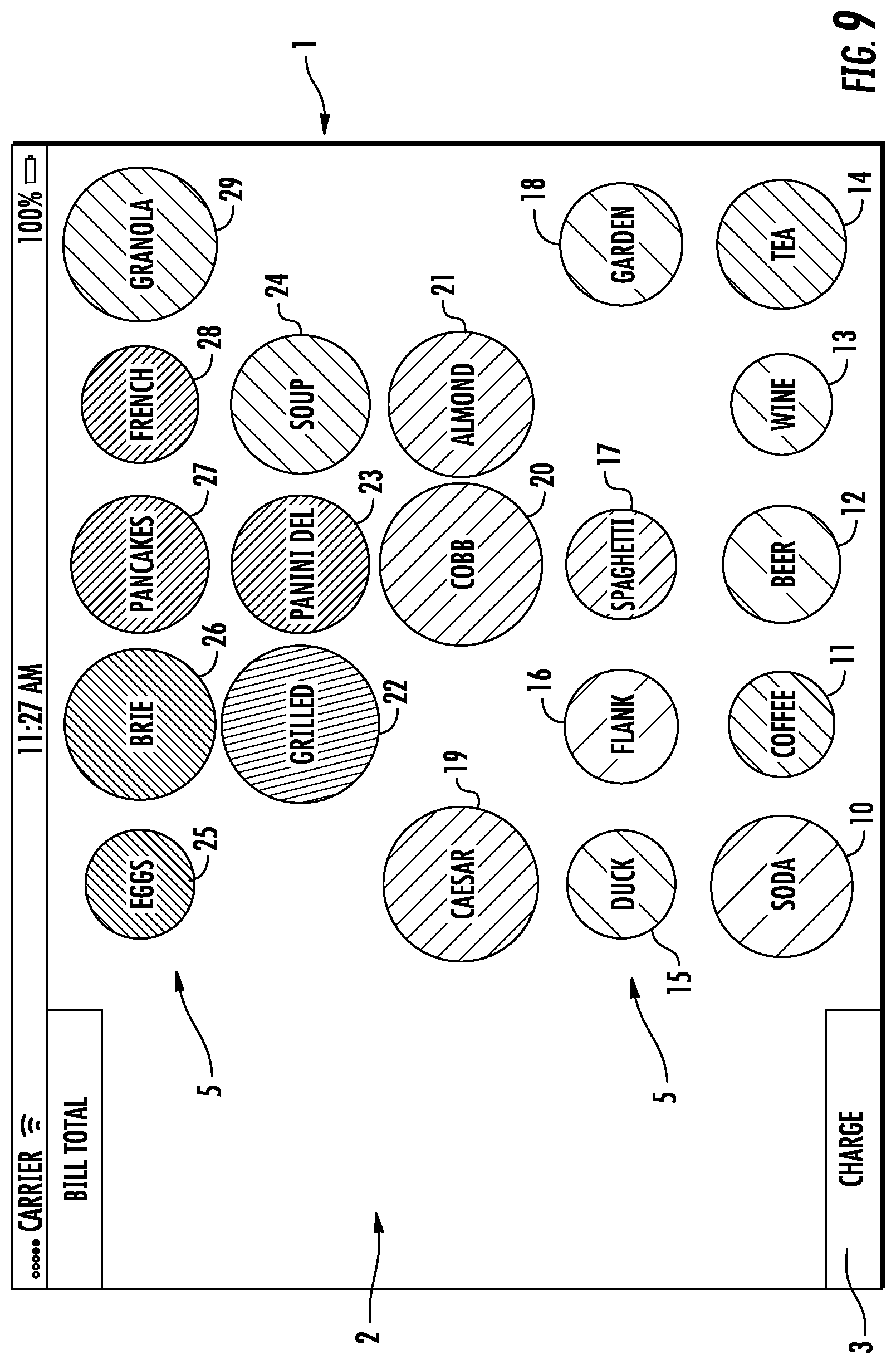Patent US12541282 Figure 7 – Learning user interface