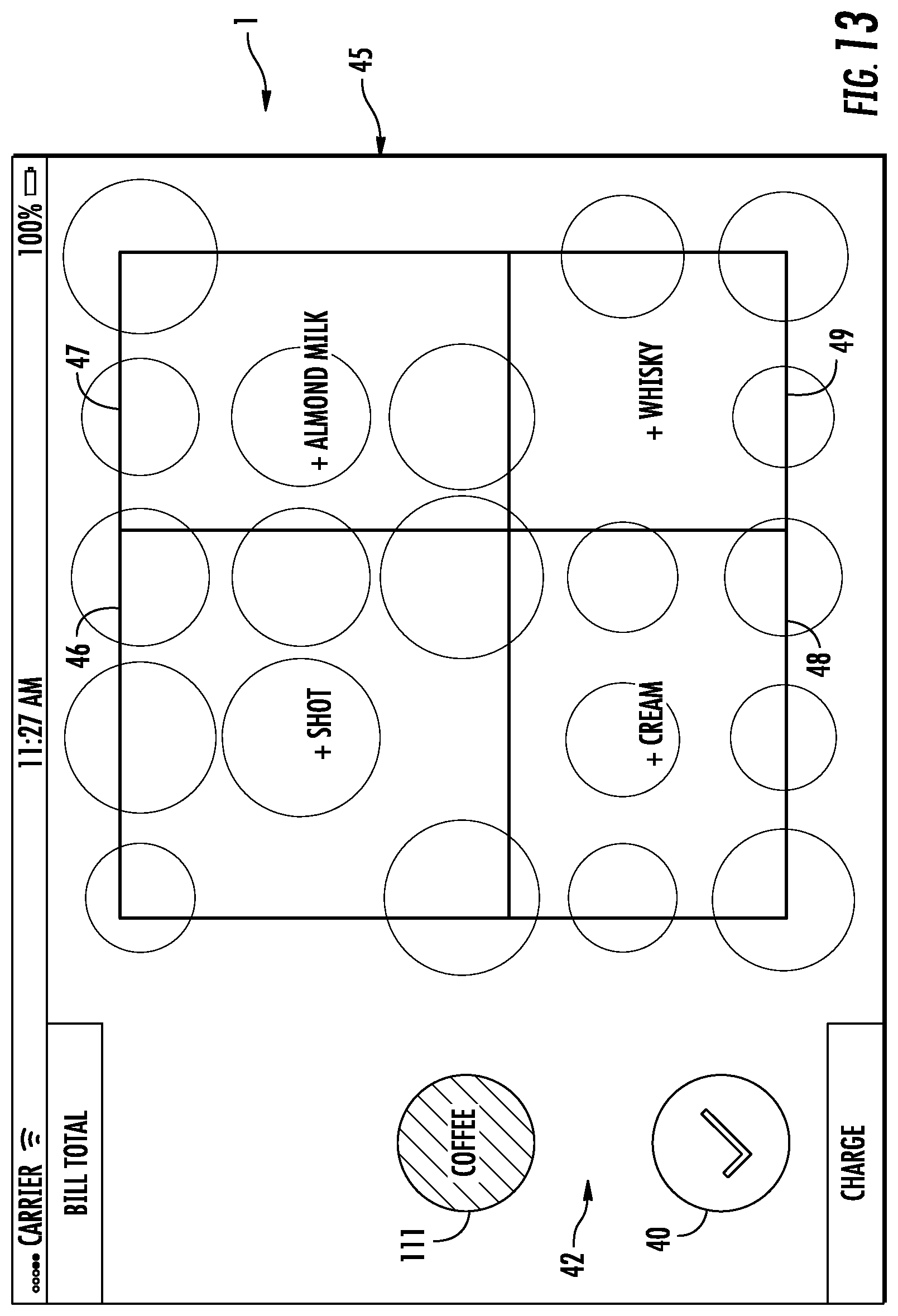 Patent US12541282 Figure 11 – Learning user interface