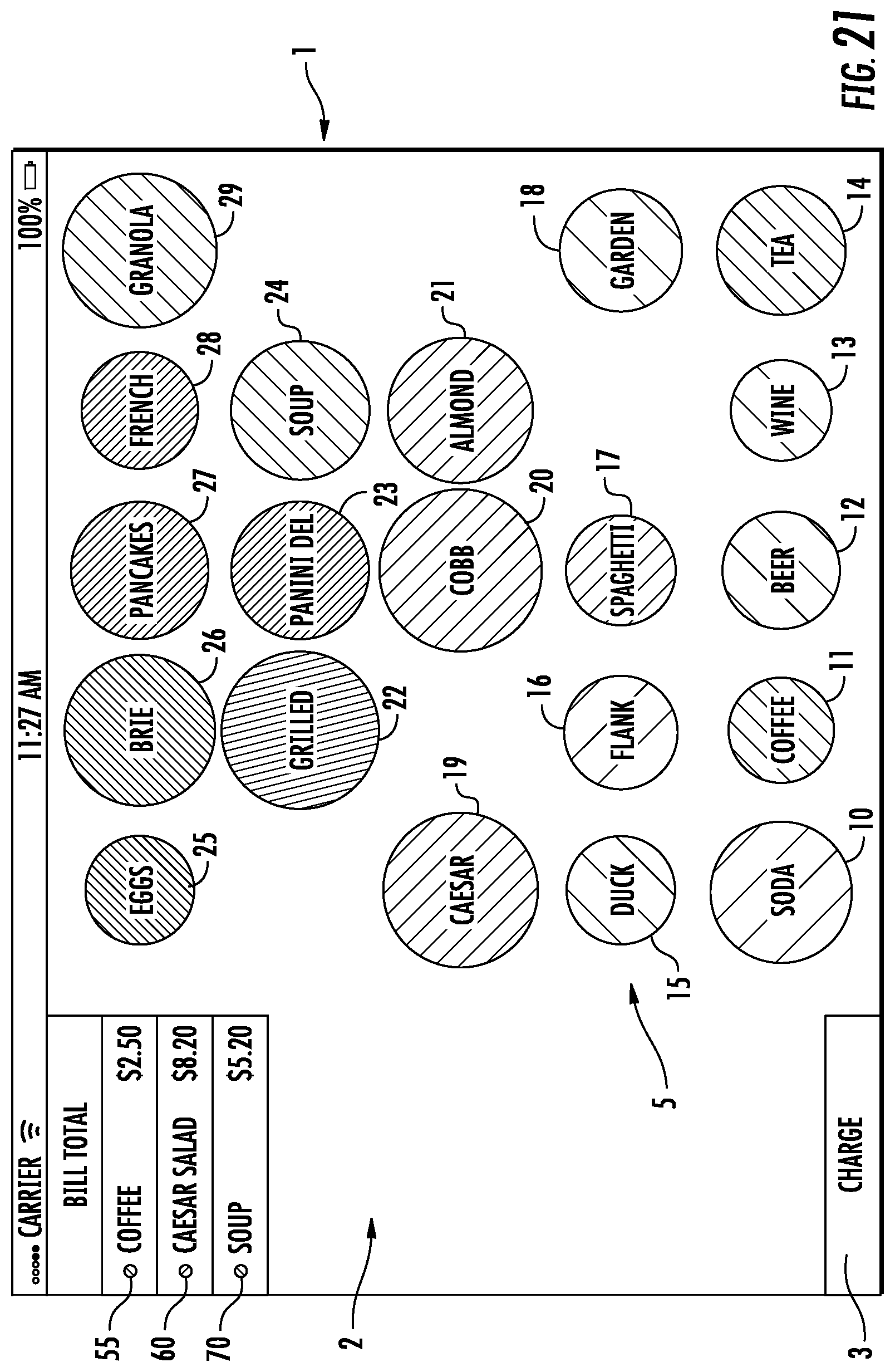 Patent US12541282 Figure 18 – Learning user interface