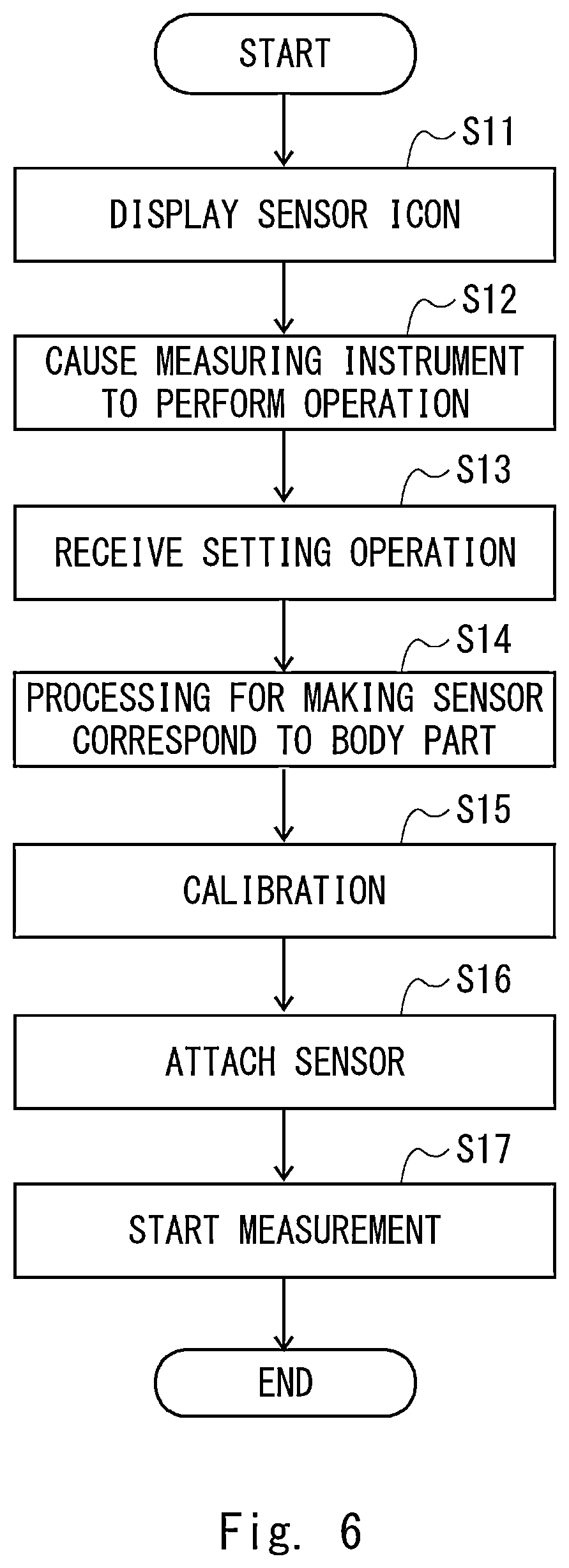 Patent US12541283 Figure 6 – Motion state monitoring system, method for controlling the same, and non-transitory computer-readable medium