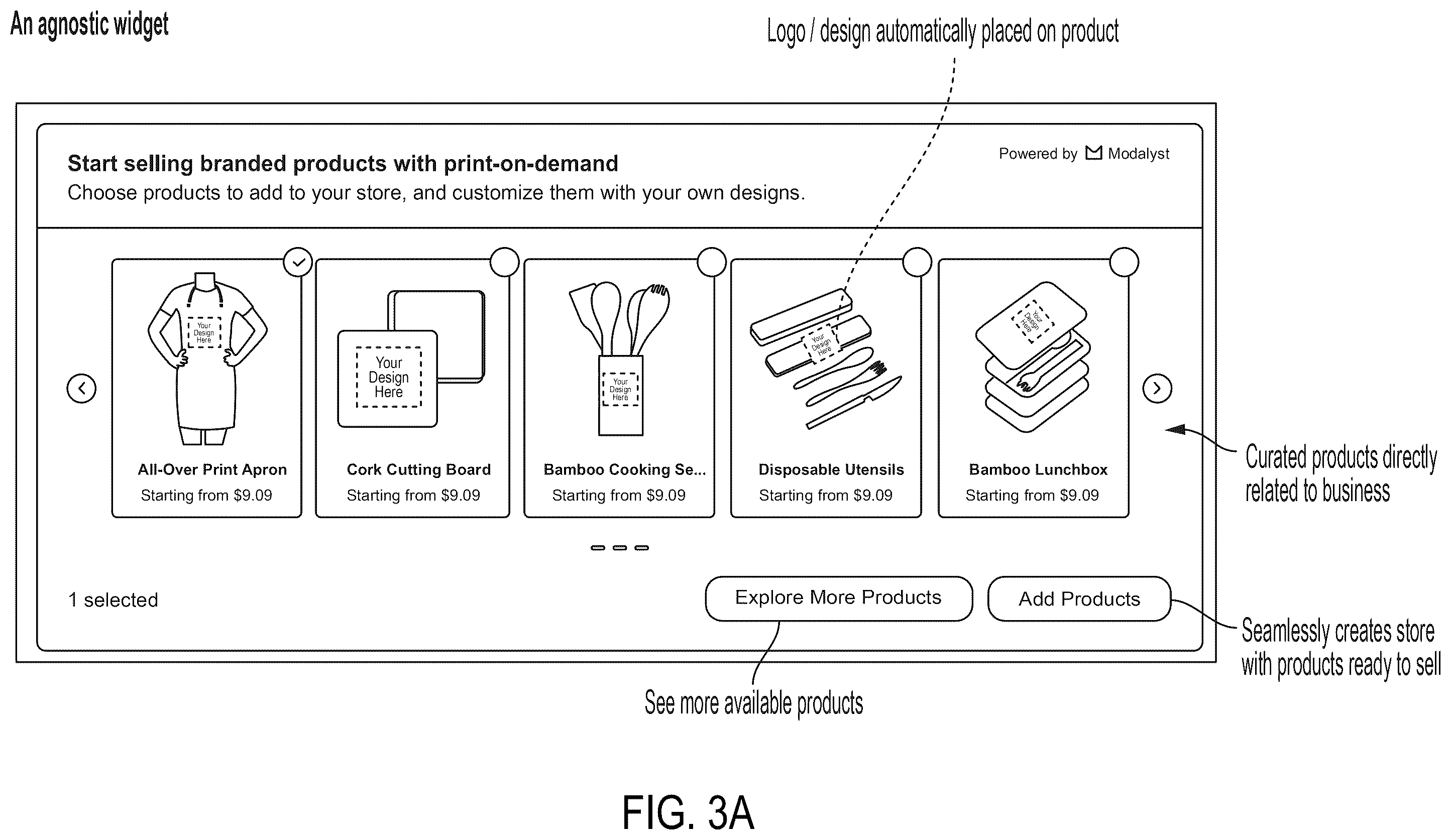 Patent US12541284 Figure 4 – System and method for integrating custom content object repositories within a website building system