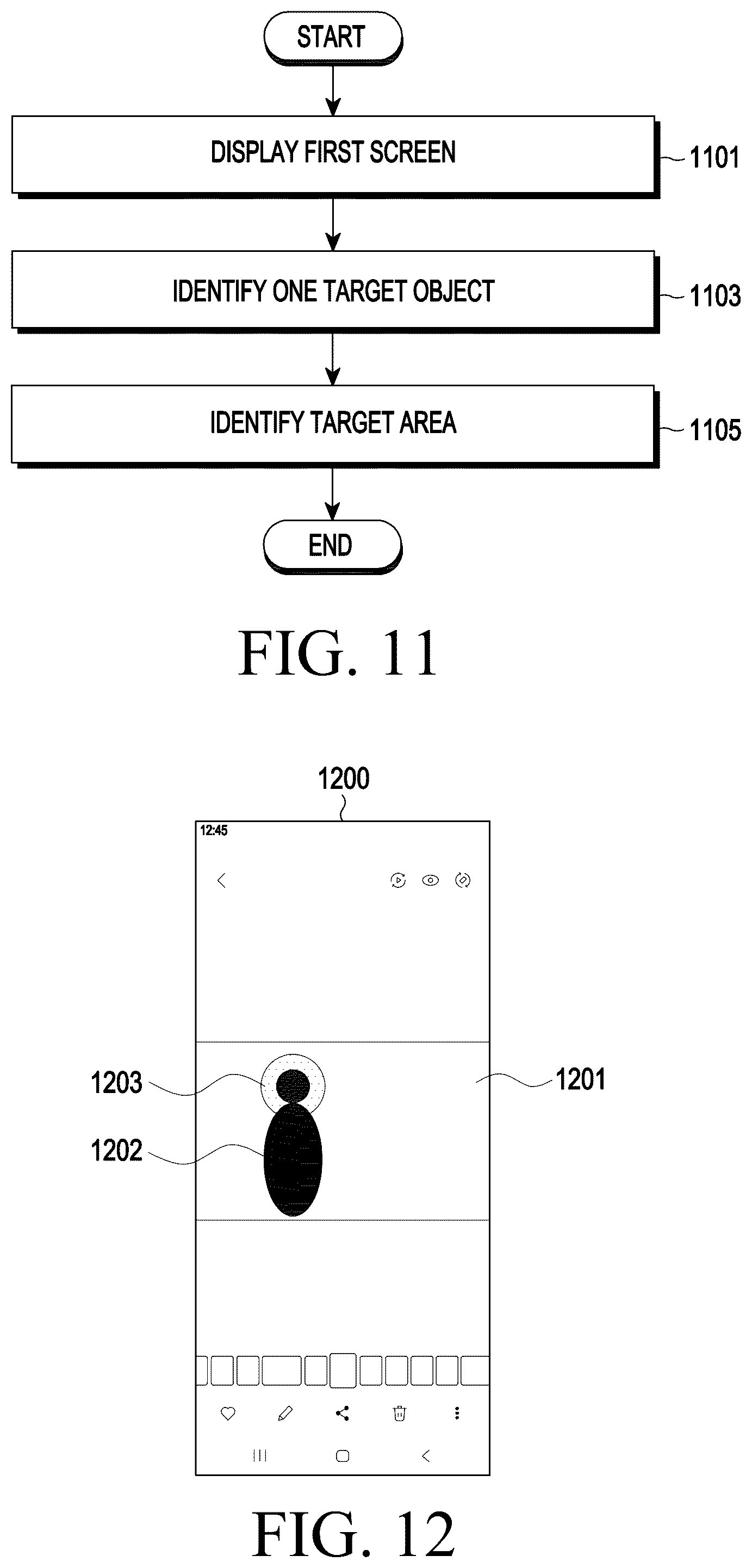 Patent US12541289 Figure 10 – Electronic device displaying image and method for operating the same