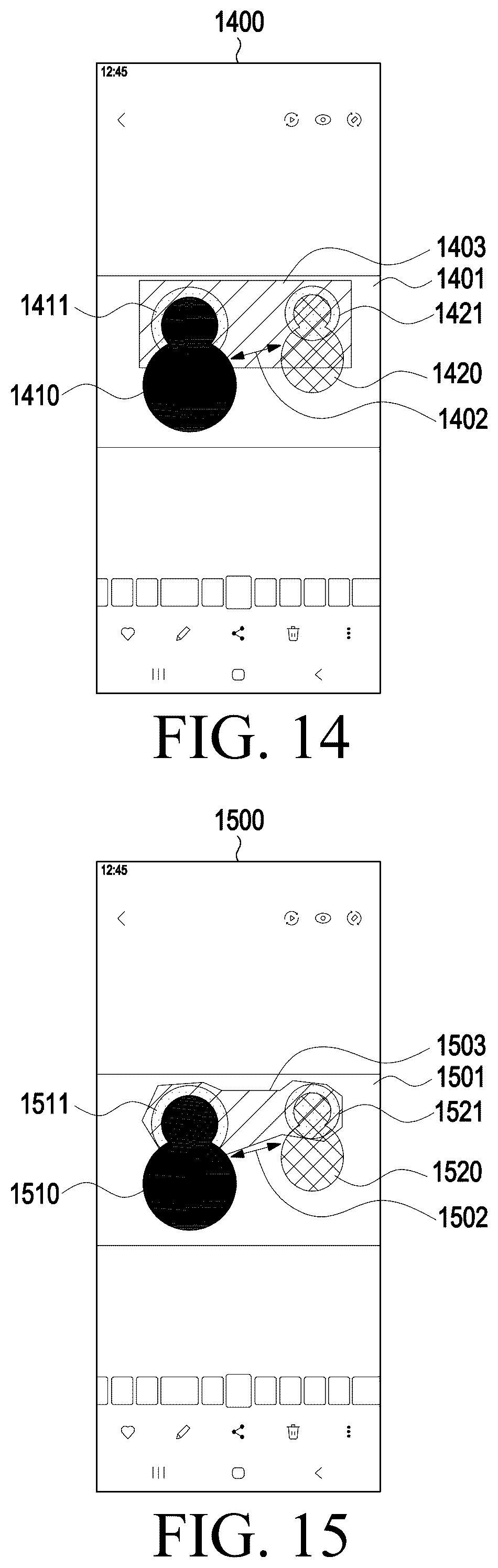 Patent US12541289 Figure 12 – Electronic device displaying image and method for operating the same