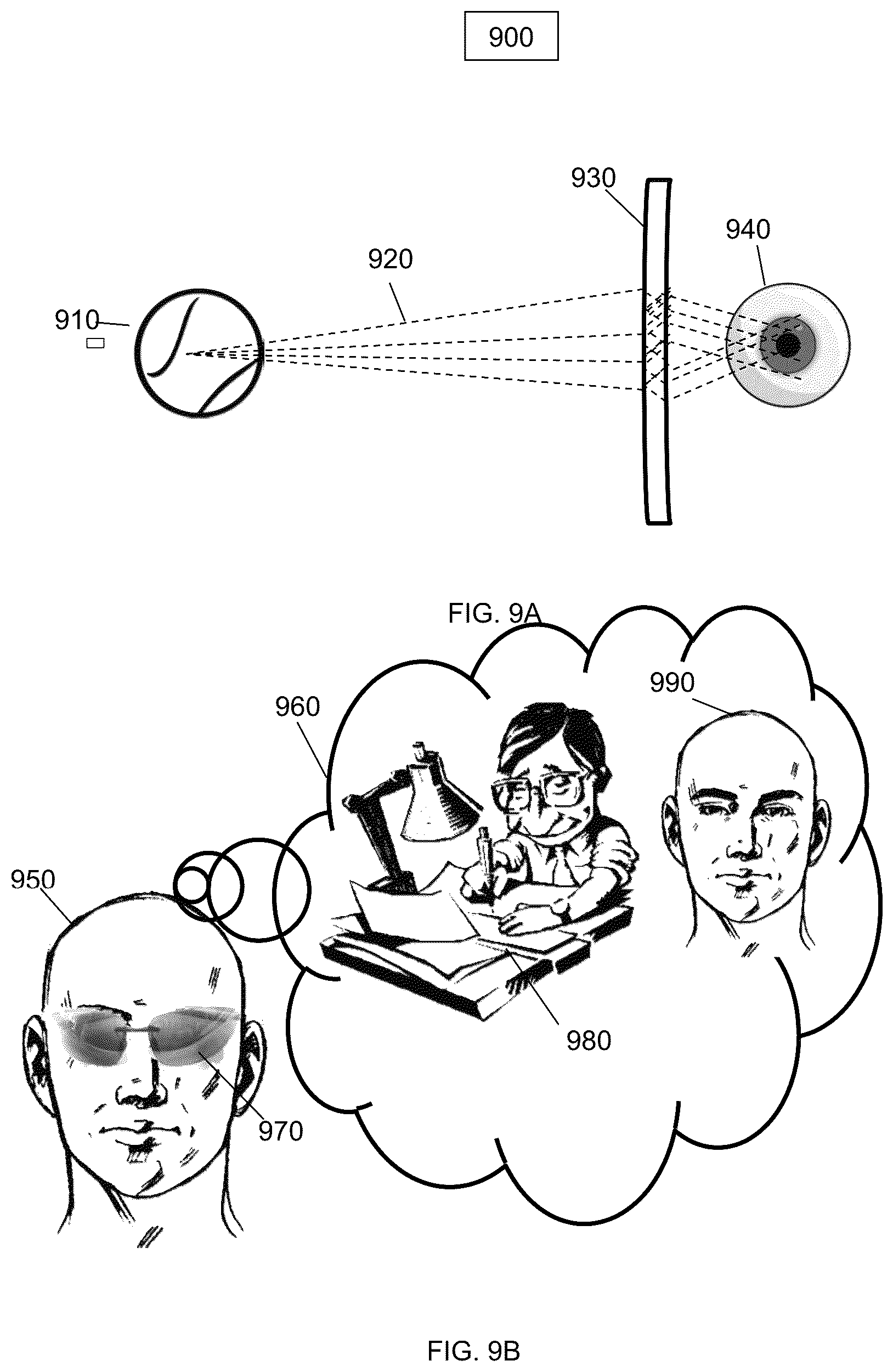 Patent US12541292 Figure 9 – User device utilizing one or more multidimensional object databases