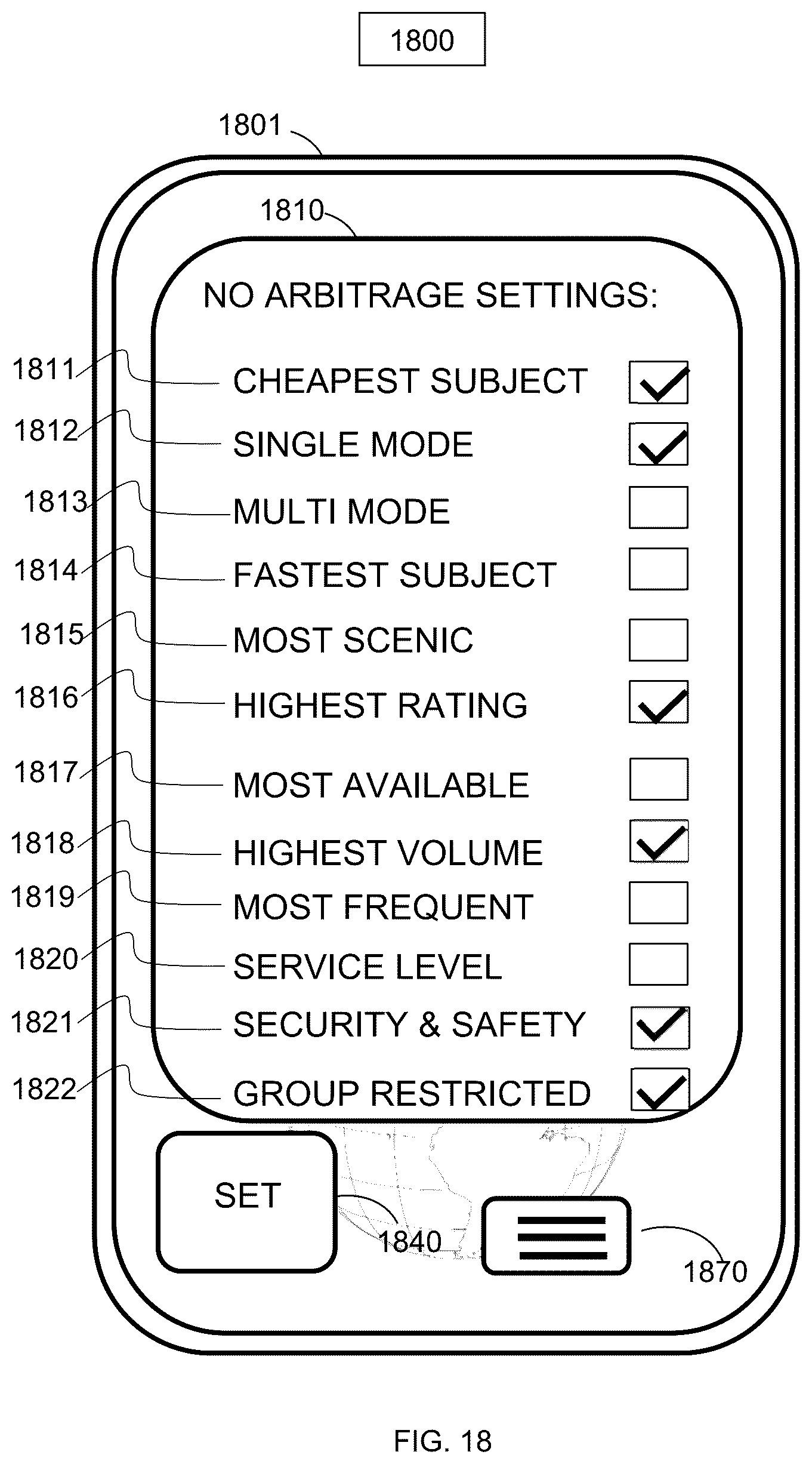 Patent US12541292 Figure 18 – User device utilizing one or more multidimensional object databases