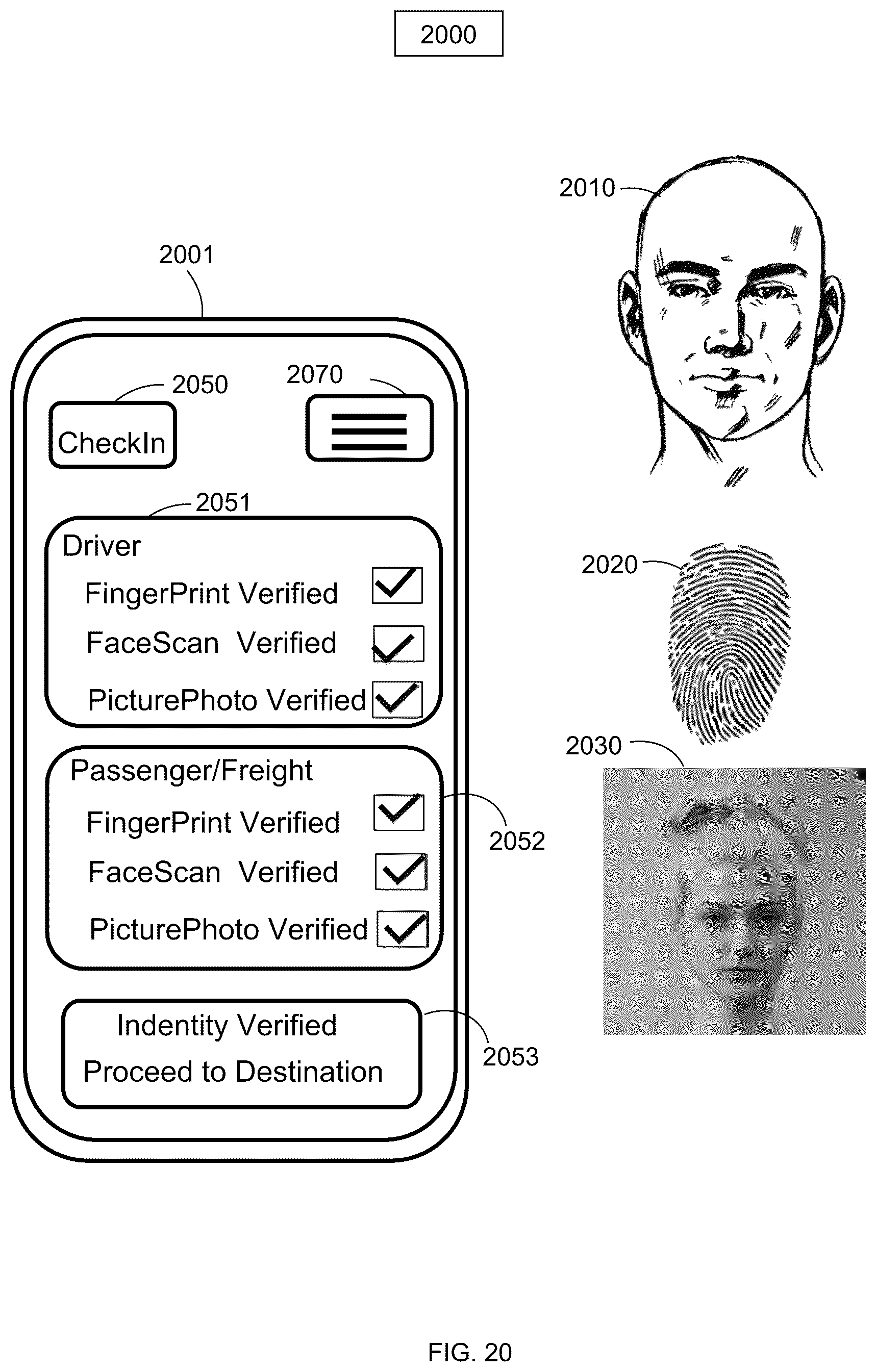 Patent US12541292 Figure 20 – User device utilizing one or more multidimensional object databases