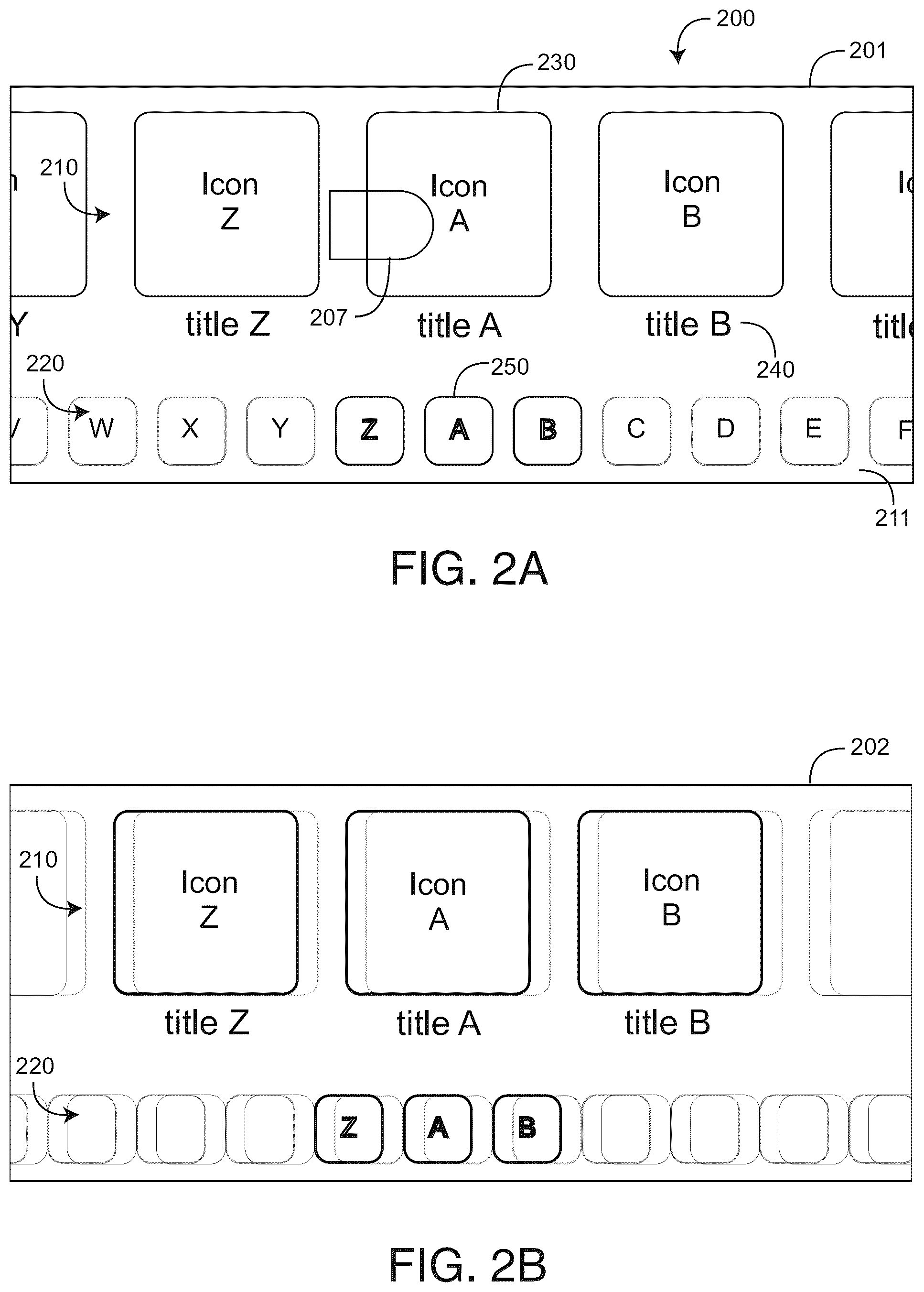 Patent US12541293 Figure 2 – Physiological monitor touchscreen interface