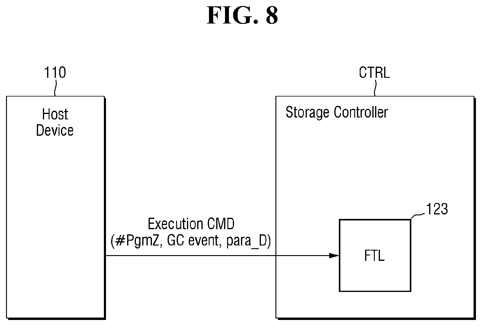 Patent US12541300 Figure 8 – Computational storage device and storage system including the computational storage device