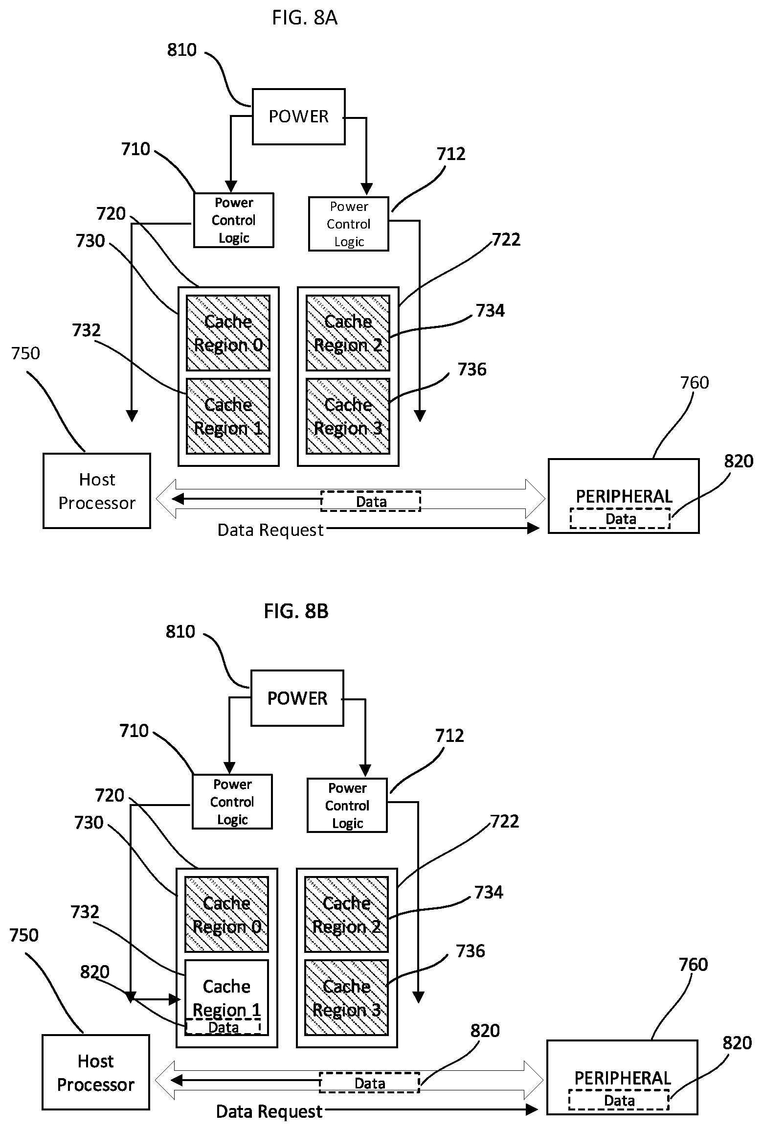Patent US12541307 Figure 8 – Flexible and low power cache memory architecture