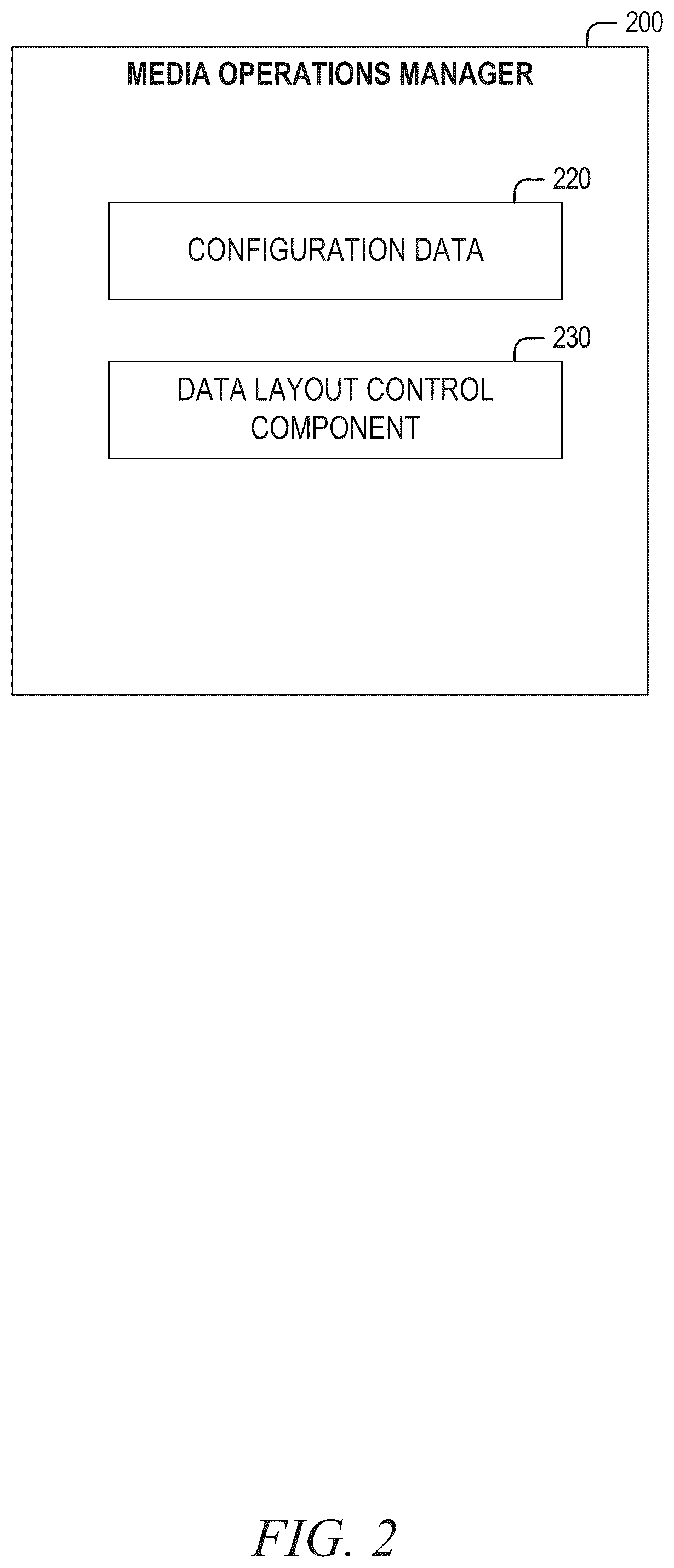 Patent US12541327 Figure 2 – Storing sequential and random data in different layouts