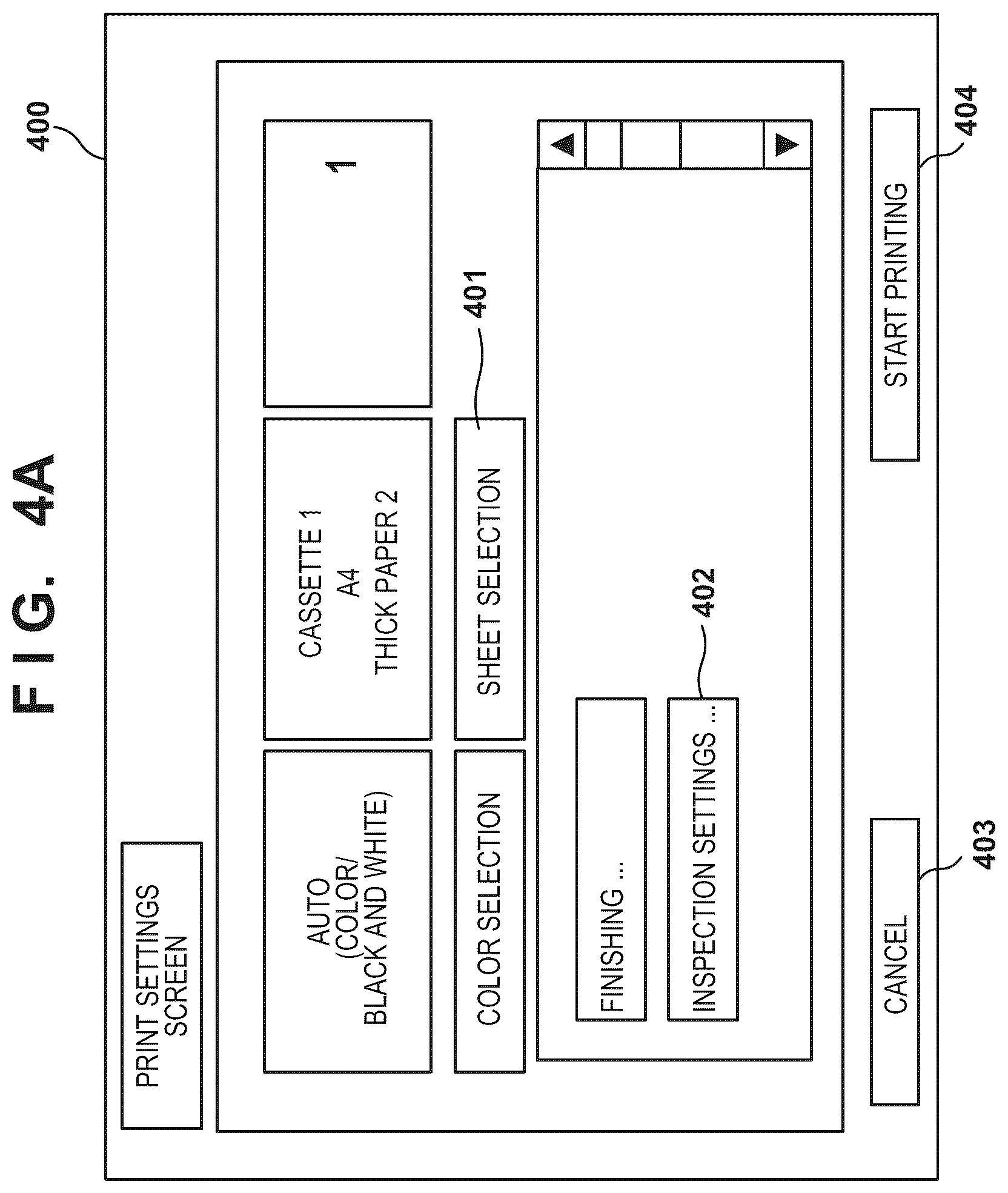 Patent US12541331 Figure 4 – Image forming system for inspecting an image formed on a sheet based on an image editing process intensity