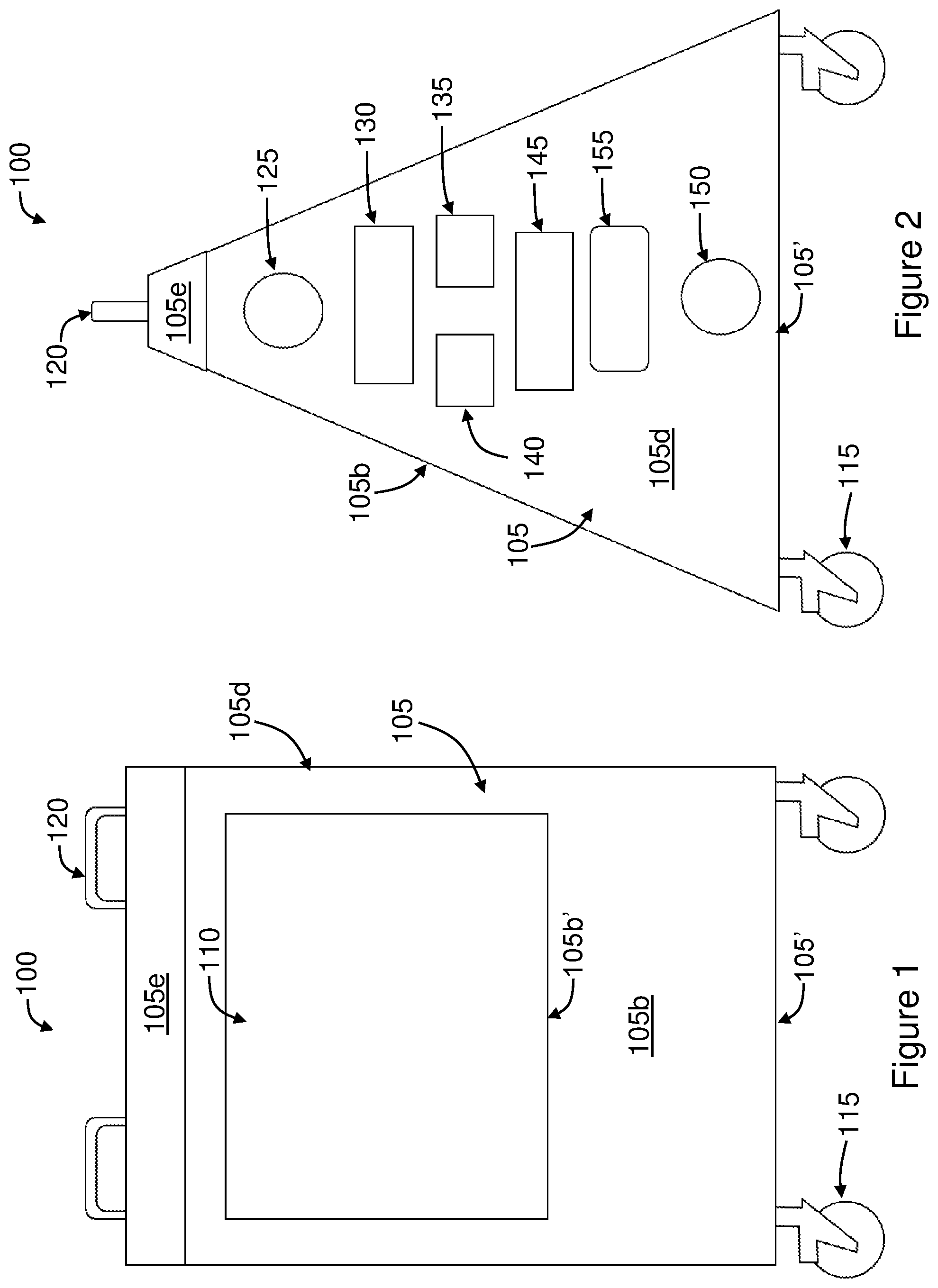 Patent US12541334 Figure 1 – Portable dynamic display apparatus