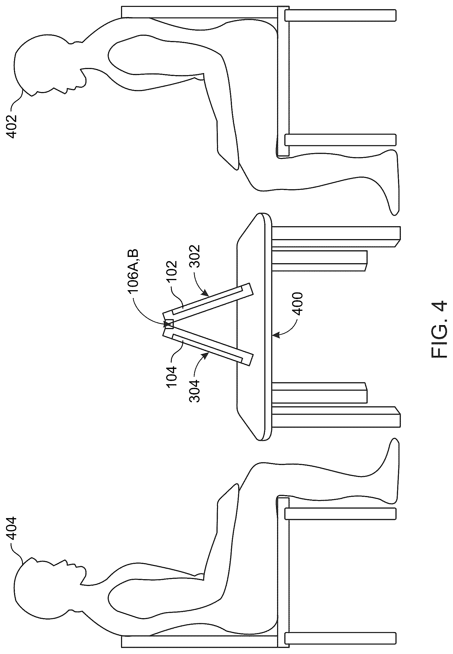 Patent US12541336 Figure 4 – Instruction color book painting for dual-screen devices