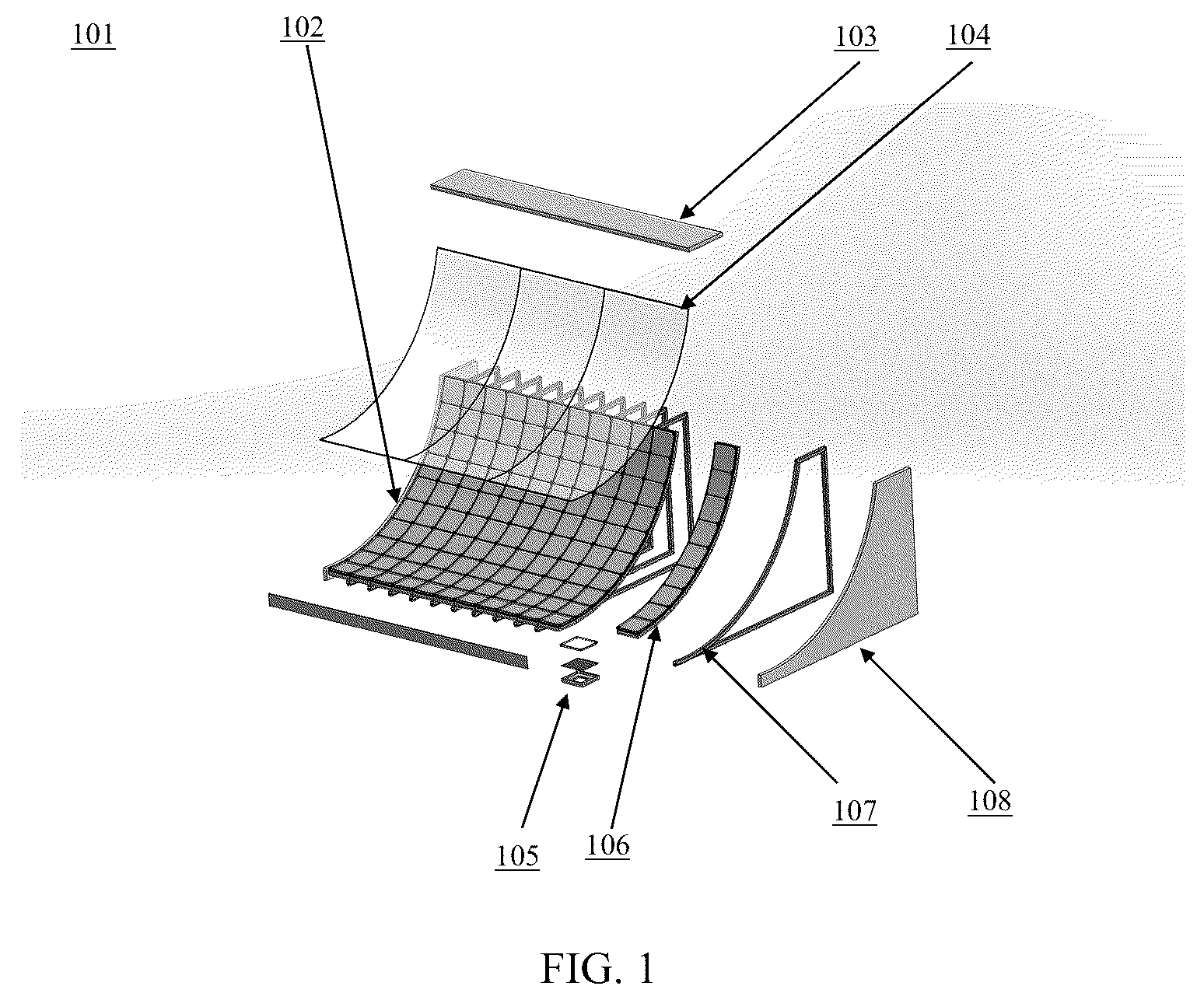 Patent US12541337 Figure 1 – Digital video structural support system