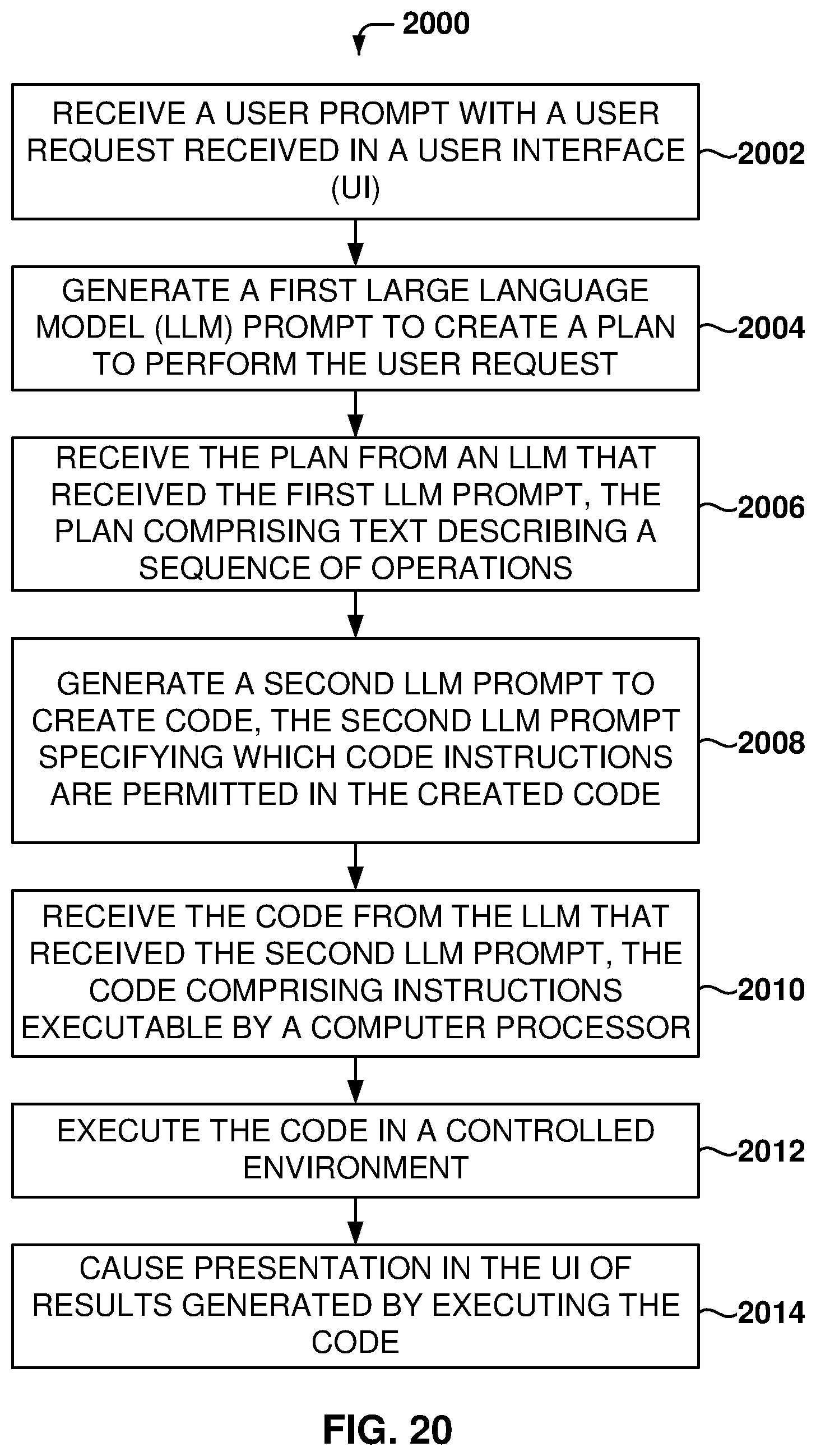 Patent US12541348 Figure 20 – Utility system for automated code generation and execution