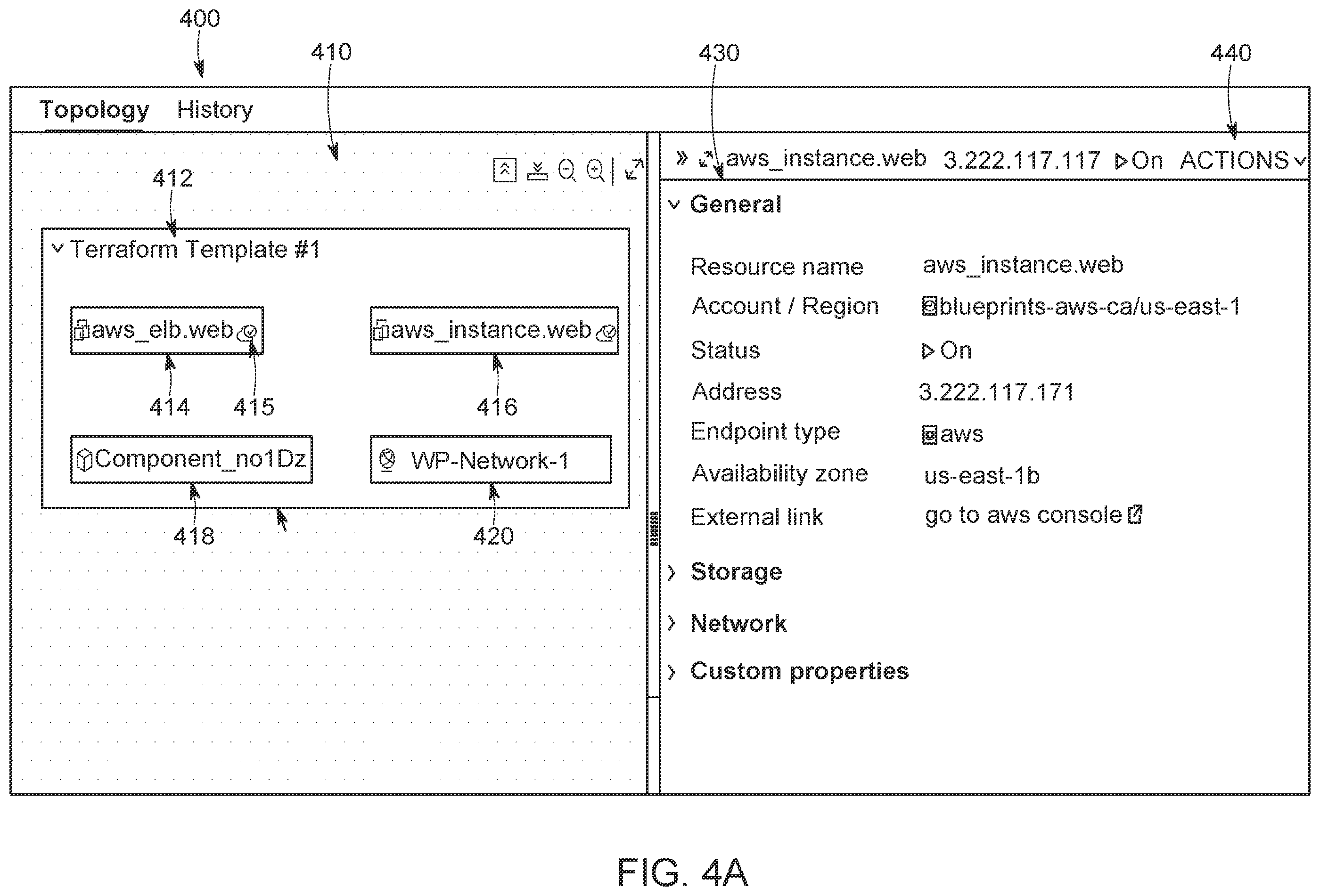 Patent US12541351 Figure 5 – Deployment of cloud infrastructures using a cloud management platform
