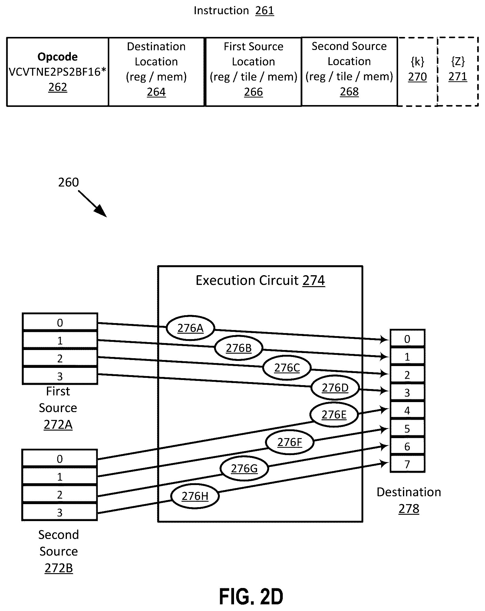 Patent US12541365 Figure 5 – Systems and methods for performing instructions to convert to 16-bit floating-point format