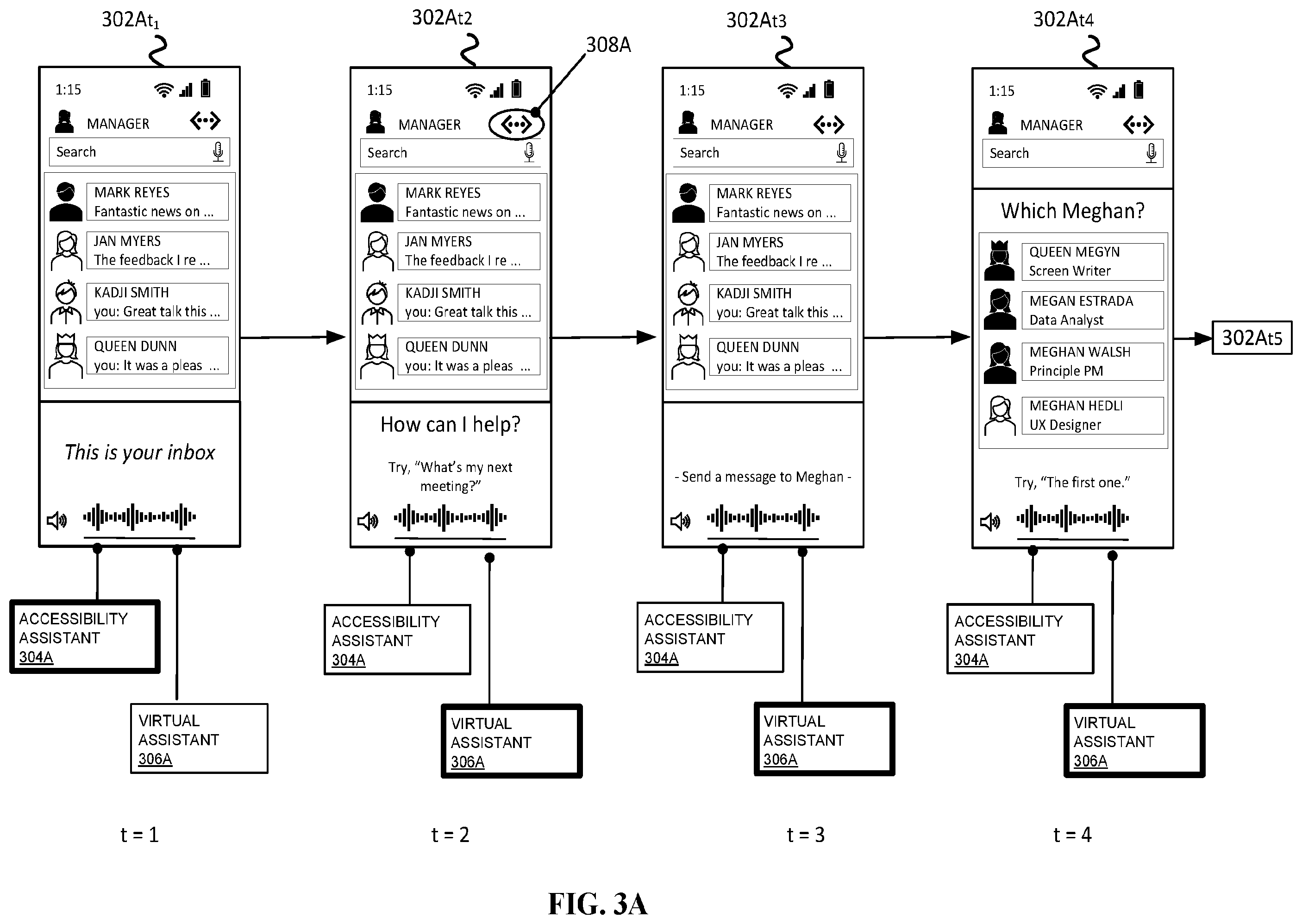 Patent US12541383 Figure 5 – Interplay between digital assistive technology
